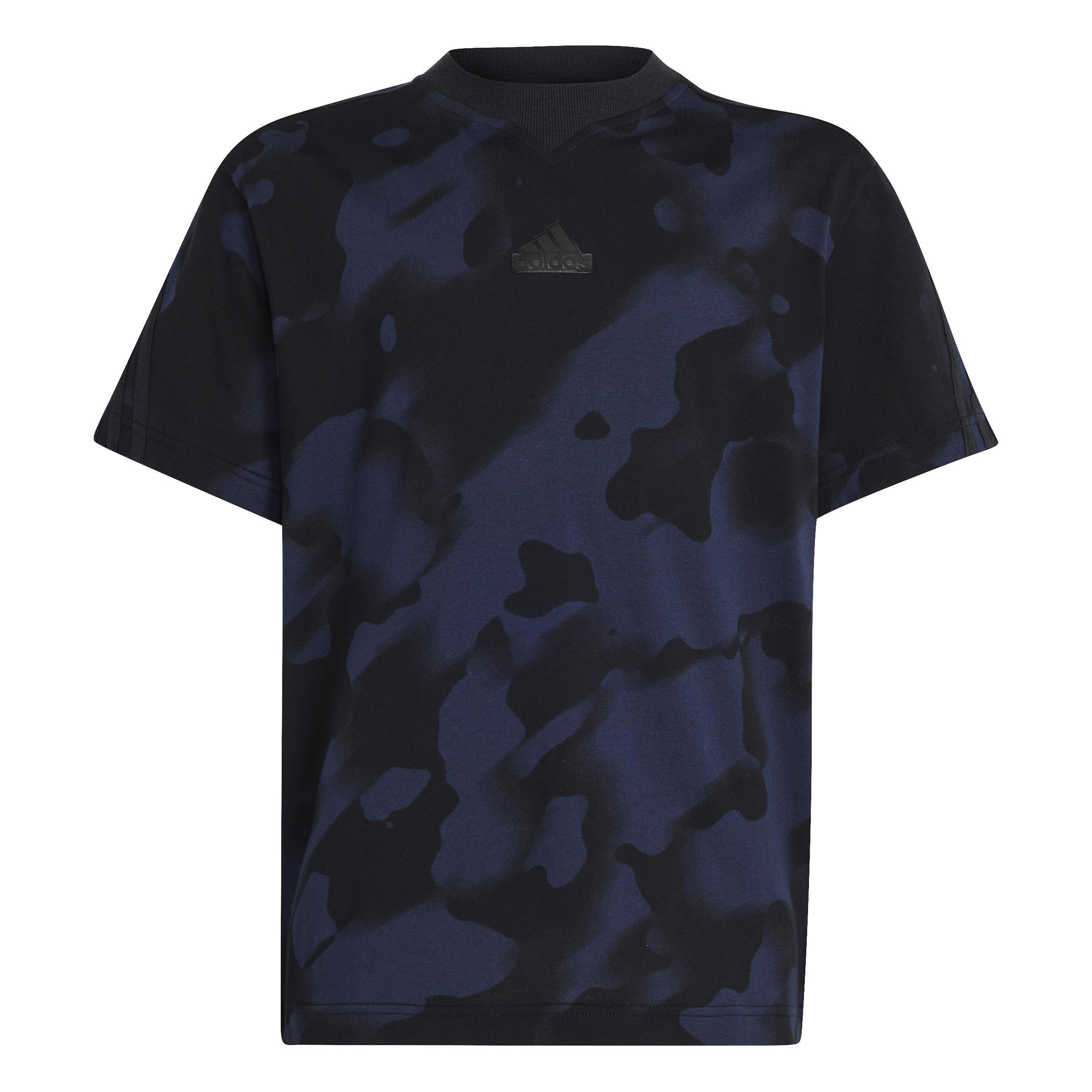 Future Icons Camo Printed T-Shirt, Black, A701_ONE, large image number 0