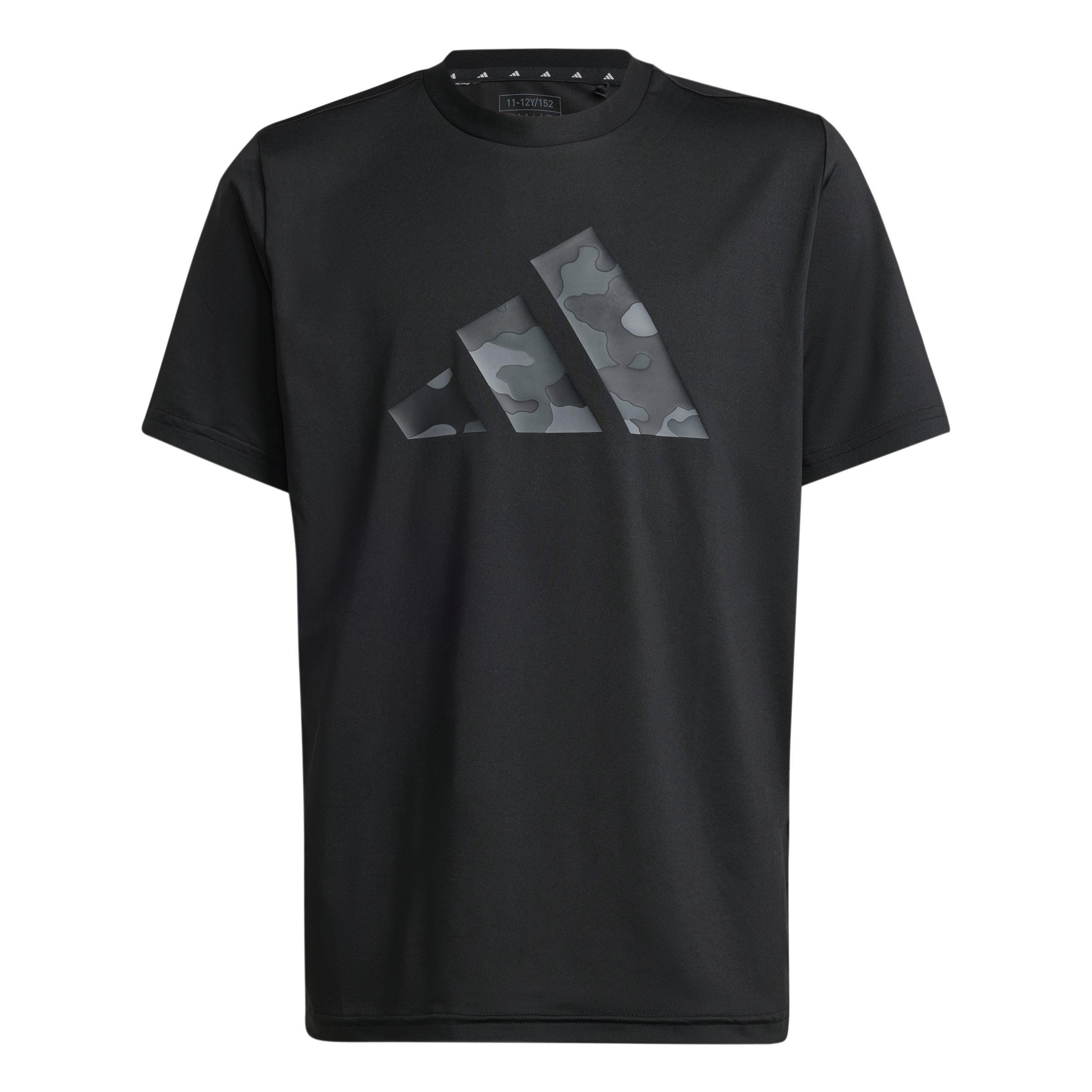 Train Essentials Seasonal Print T-Shirt Junior, Black, A701_ONE, large image number 0