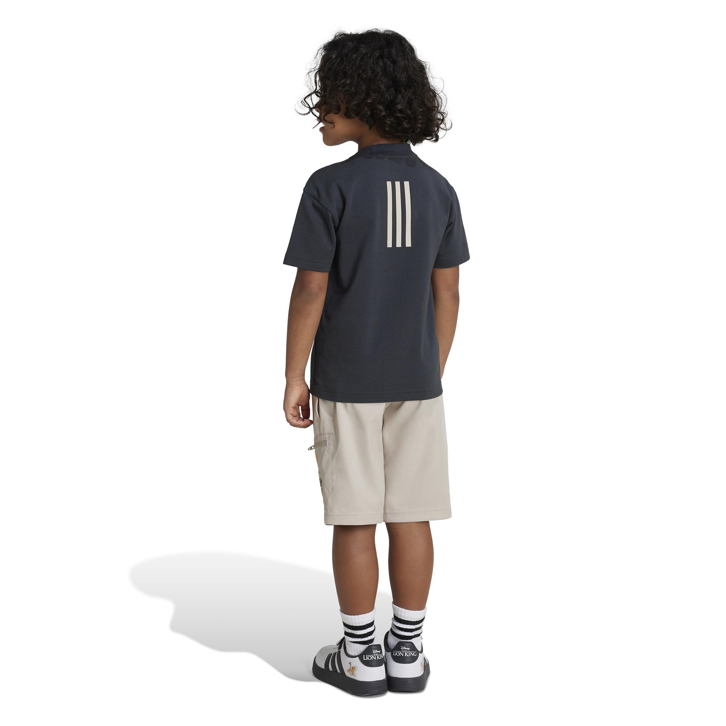 Kids Unisex Disney Lion King Tee Set, Grey, A701_ONE, large image number 1