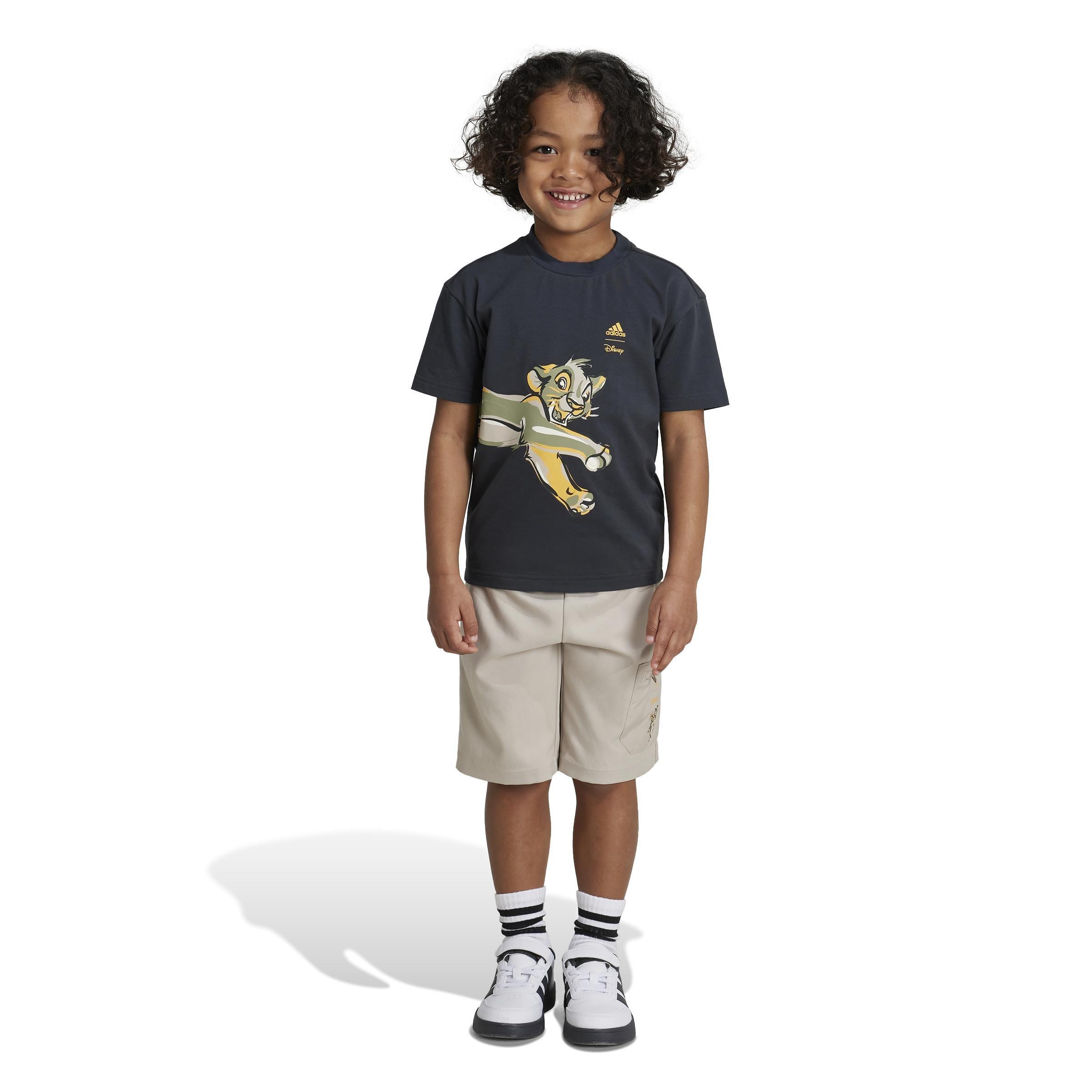 Kids Unisex Disney Lion King Tee Set, Grey, A701_ONE, large image number 5