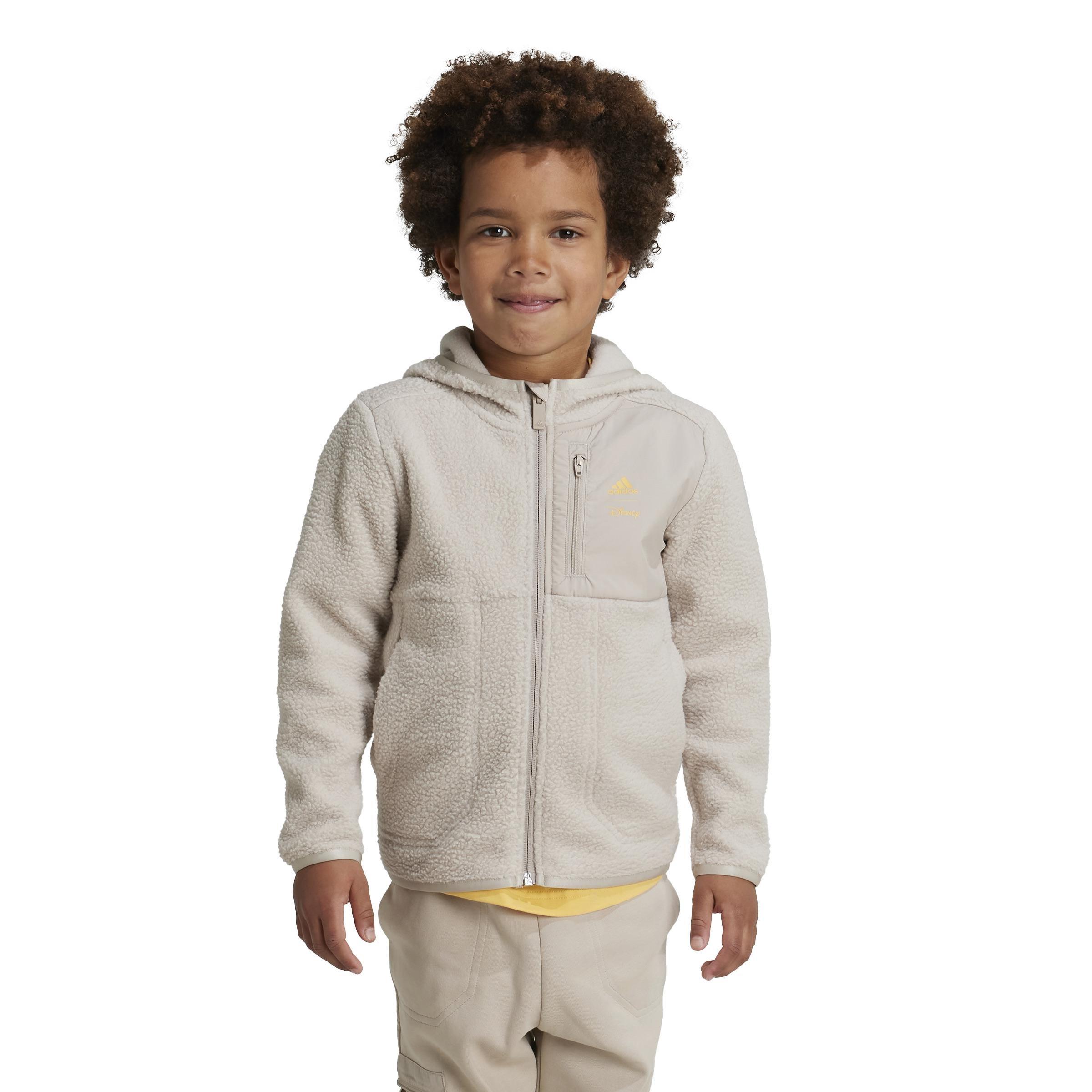 Kids Unisex adidas Disney Lion King Track Top, Beige, , large image number 0