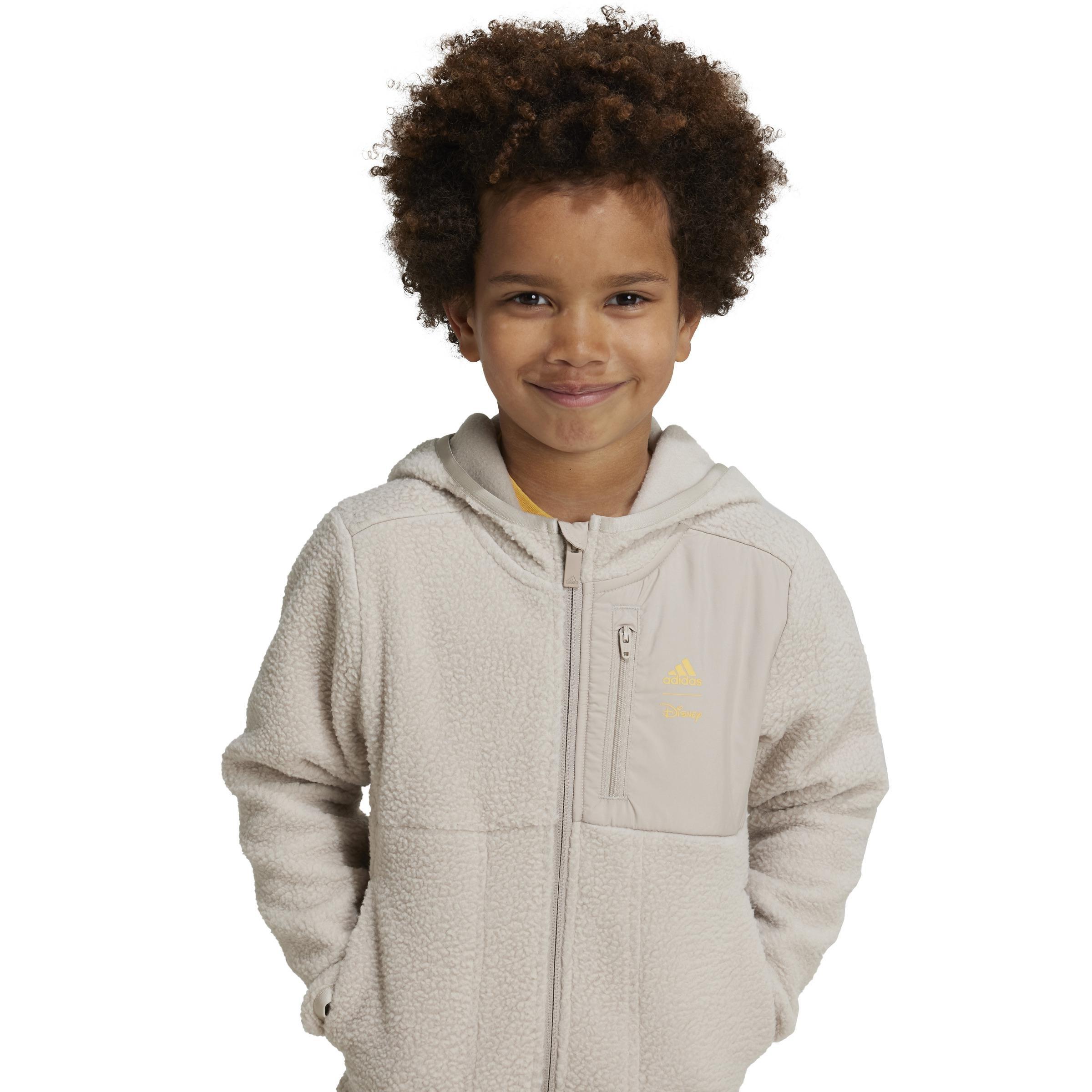 Kids Unisex adidas Disney Lion King Track Top, Beige, , large image number 6