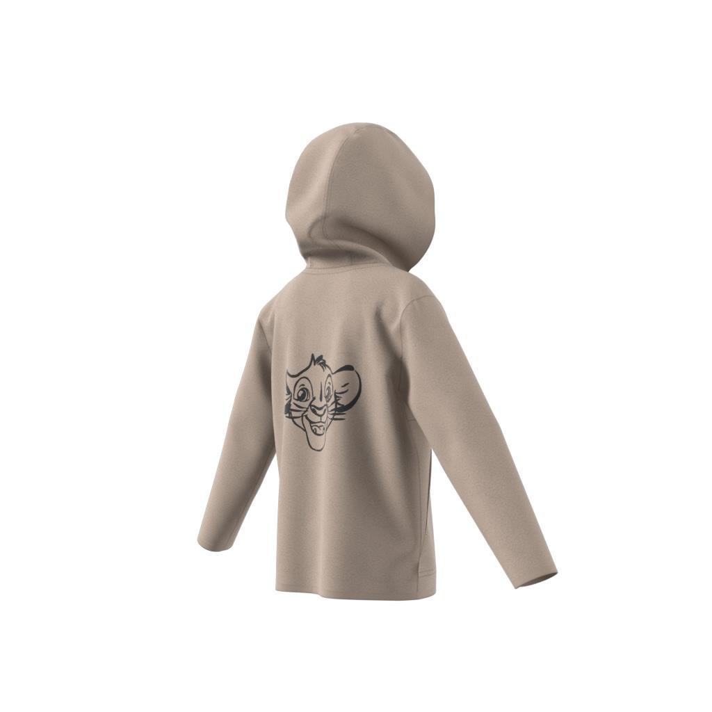 Kids Unisex adidas Disney Lion King Track Top, Beige, , large image number 10