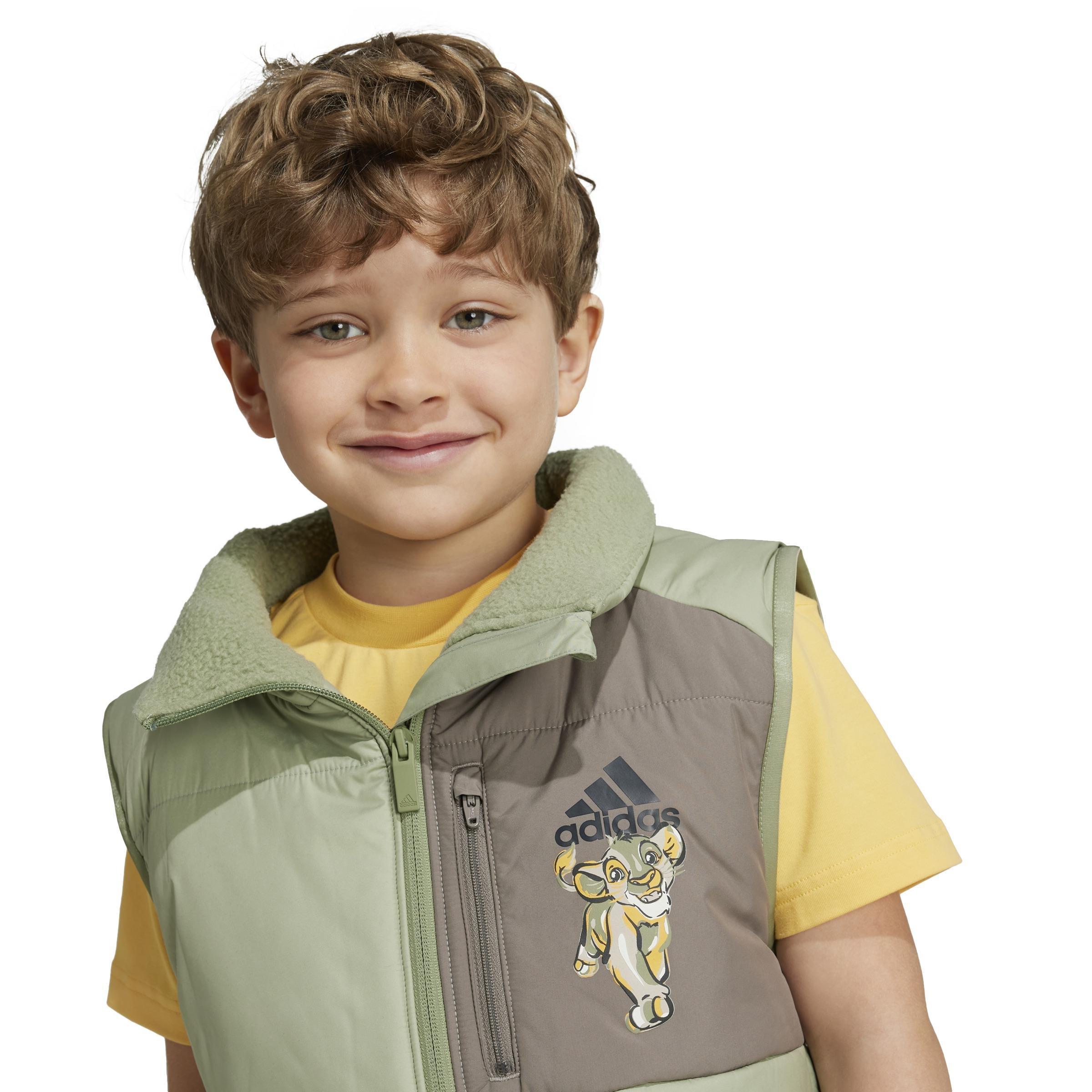 Kids Unisex Disney Lion King Vest, Green, A701_ONE, large image number 4