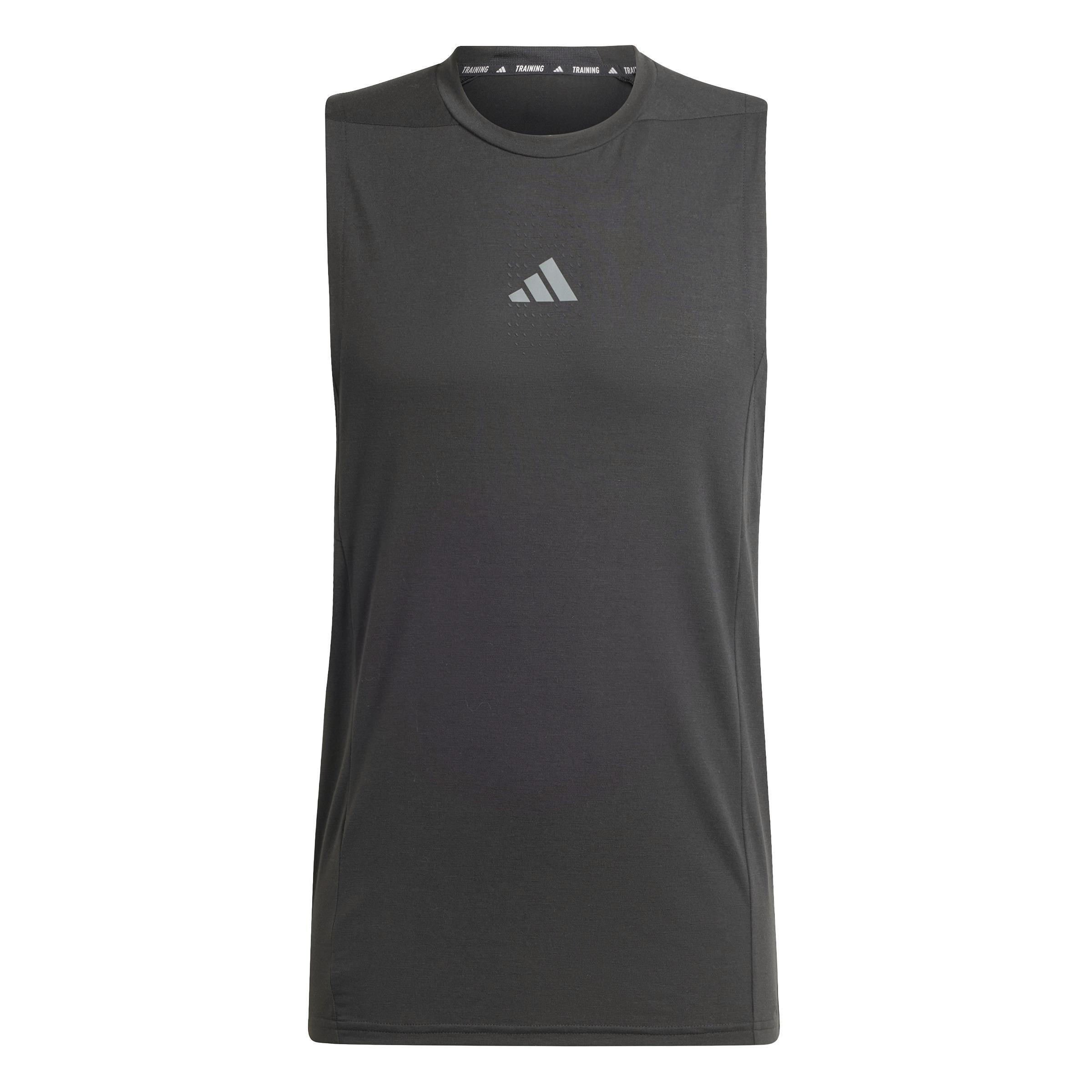 Aeroready Hiit Graphic Tank Top, Black, A701_ONE, large image number 0