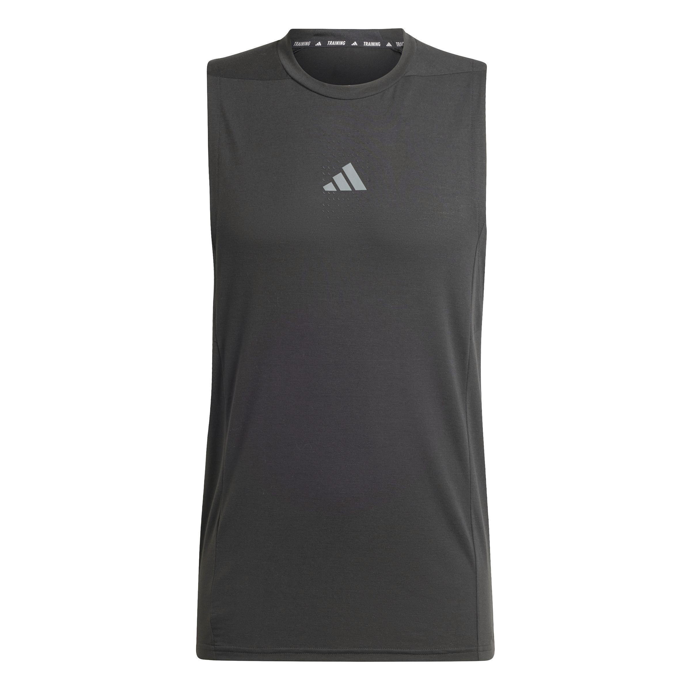 Aeroready Hiit Graphic Tank Top, Black, A701_ONE, large image number 1