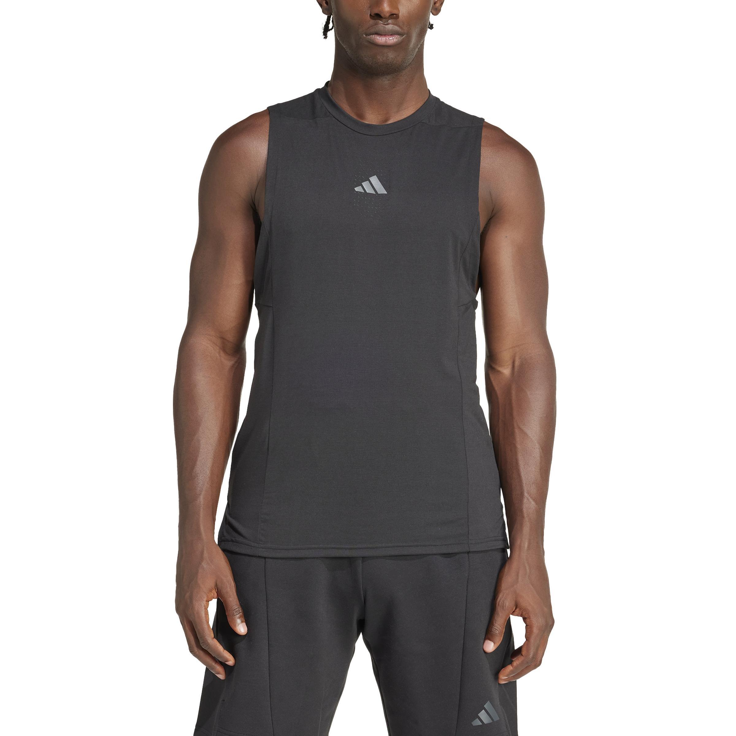 Aeroready Hiit Graphic Tank Top, Black, A701_ONE, large image number 2