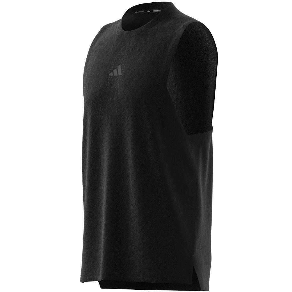 Aeroready Hiit Graphic Tank Top, Black, A701_ONE, large image number 8