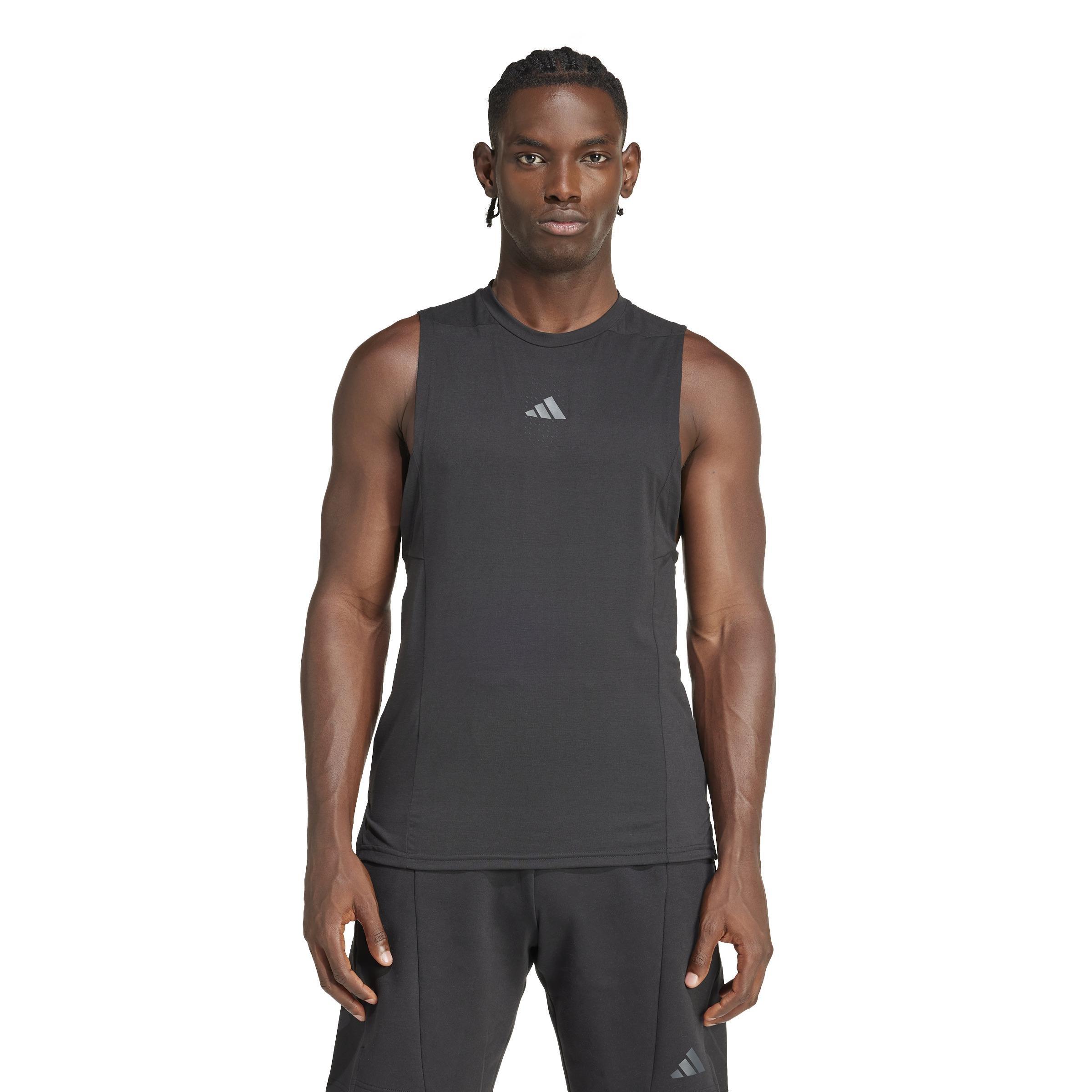 Aeroready Hiit Graphic Tank Top, Black, A701_ONE, large image number 14