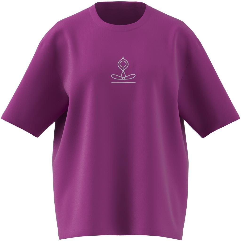 Yoga Stay Balanced Graphic T-Shirt, Purple, A701_ONE, large image number 13