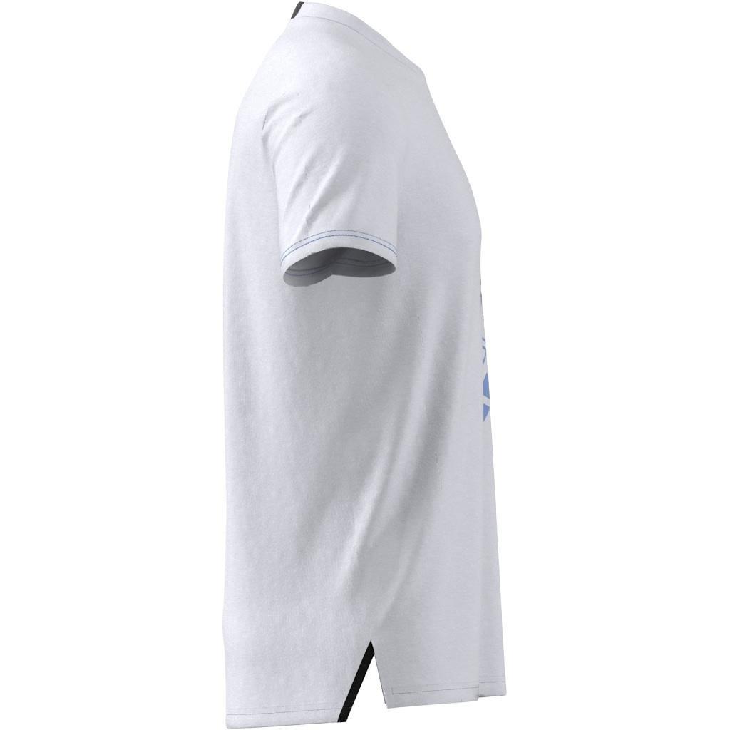 AEROREADY Designed for Training Logo Graphic T-Shirt, White, A701_ONE, large image number 6