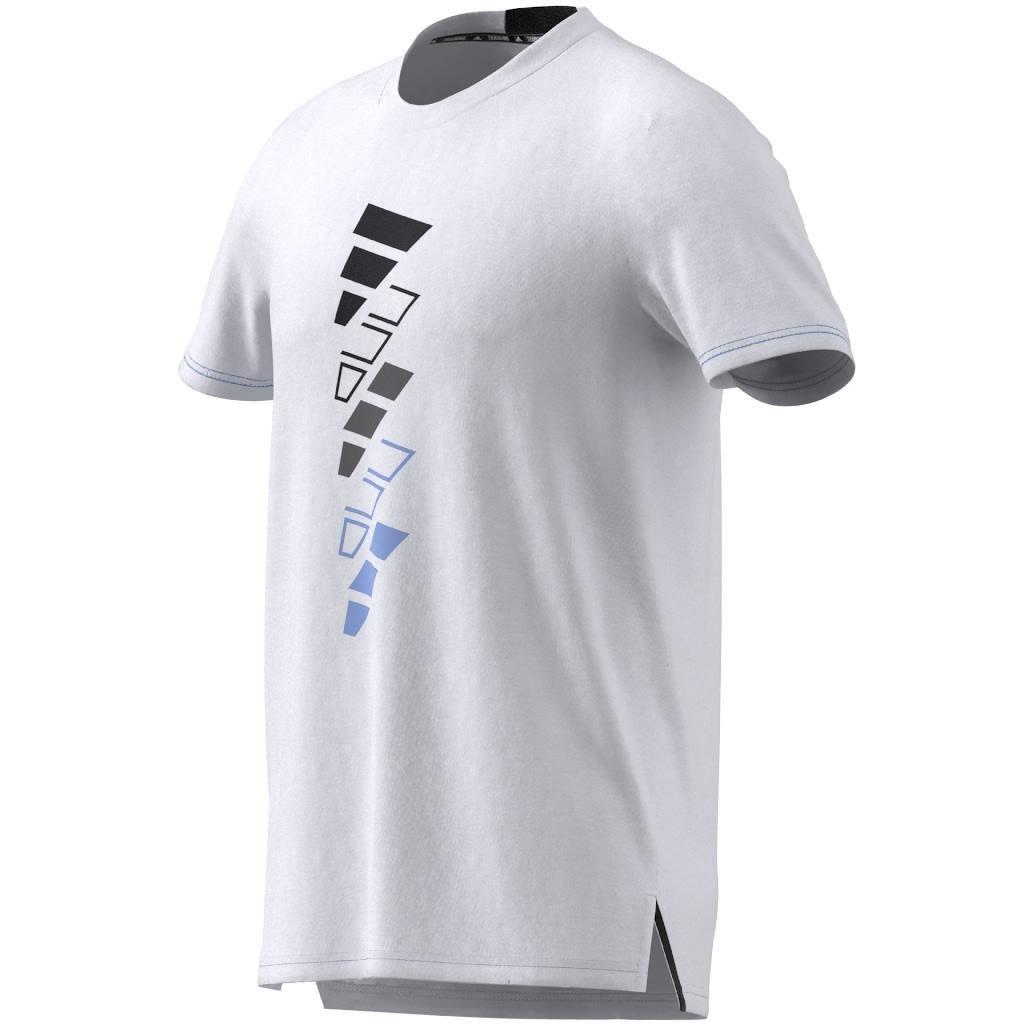 AEROREADY Designed for Training Logo Graphic T-Shirt, White, A701_ONE, large image number 8