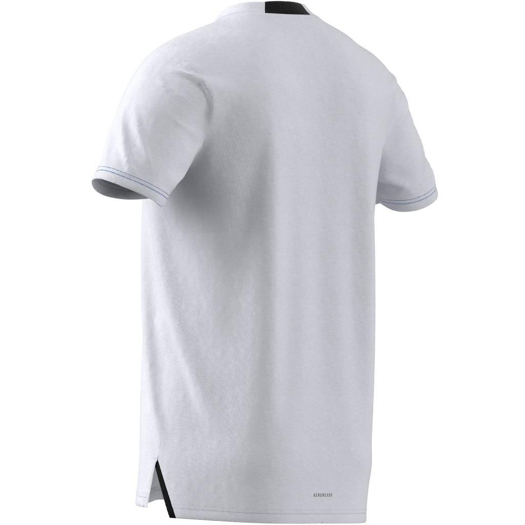 AEROREADY Designed for Training Logo Graphic T-Shirt, White, A701_ONE, large image number 12