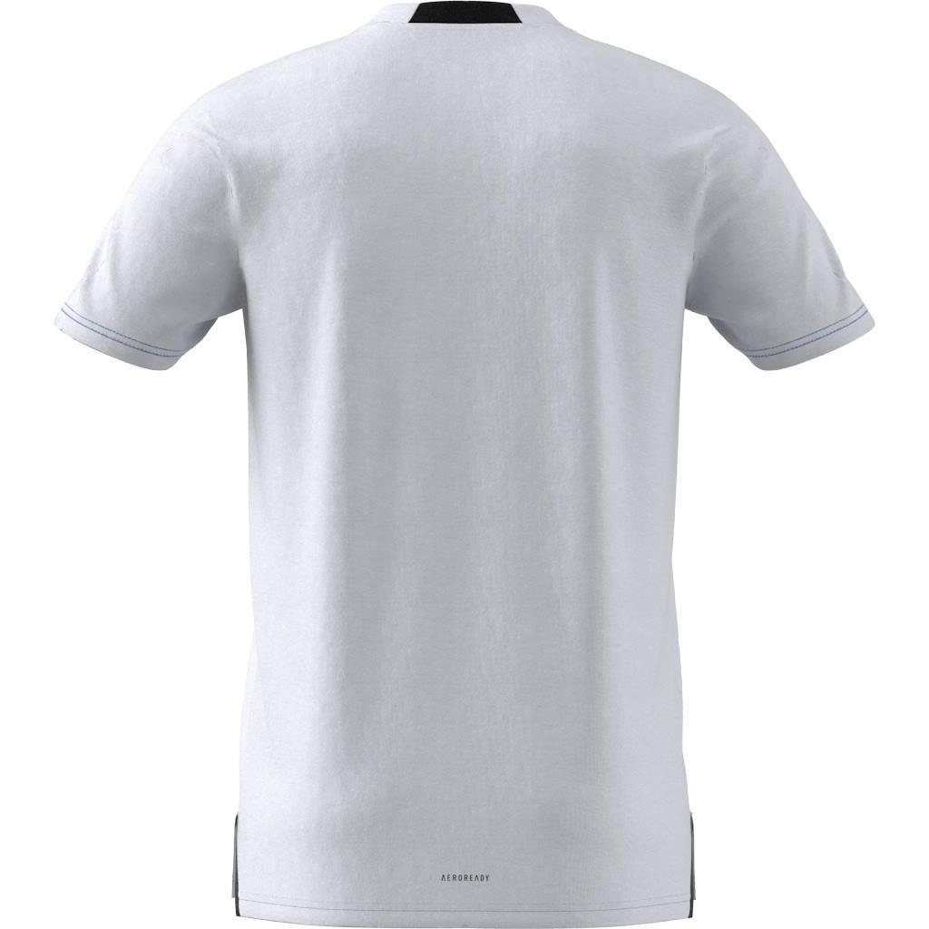 AEROREADY Designed for Training Logo Graphic T-Shirt, White, A701_ONE, large image number 13