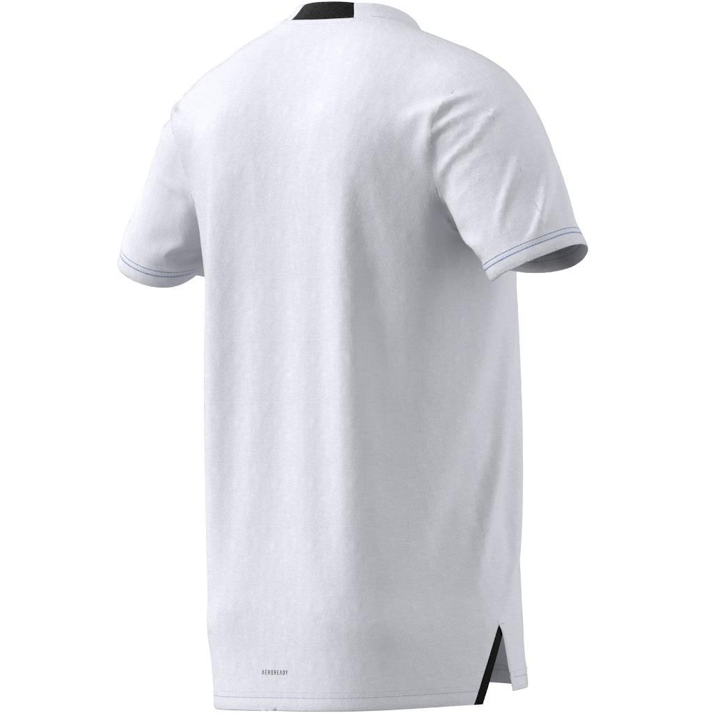 AEROREADY Designed for Training Logo Graphic T-Shirt, White, A701_ONE, large image number 14