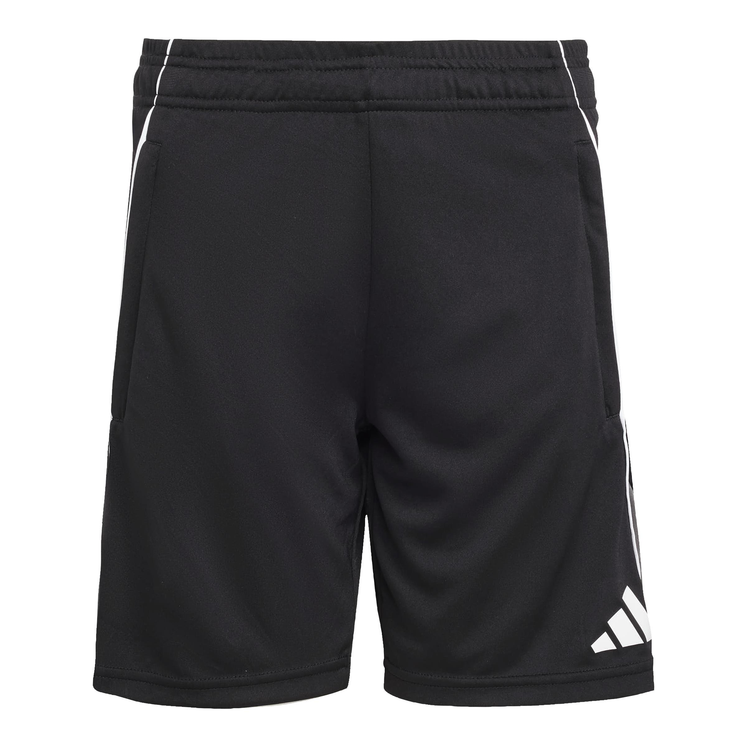 Unisex Kids Tiro 25 Competition Training Shorts, Black, A701_ONE, large image number 0