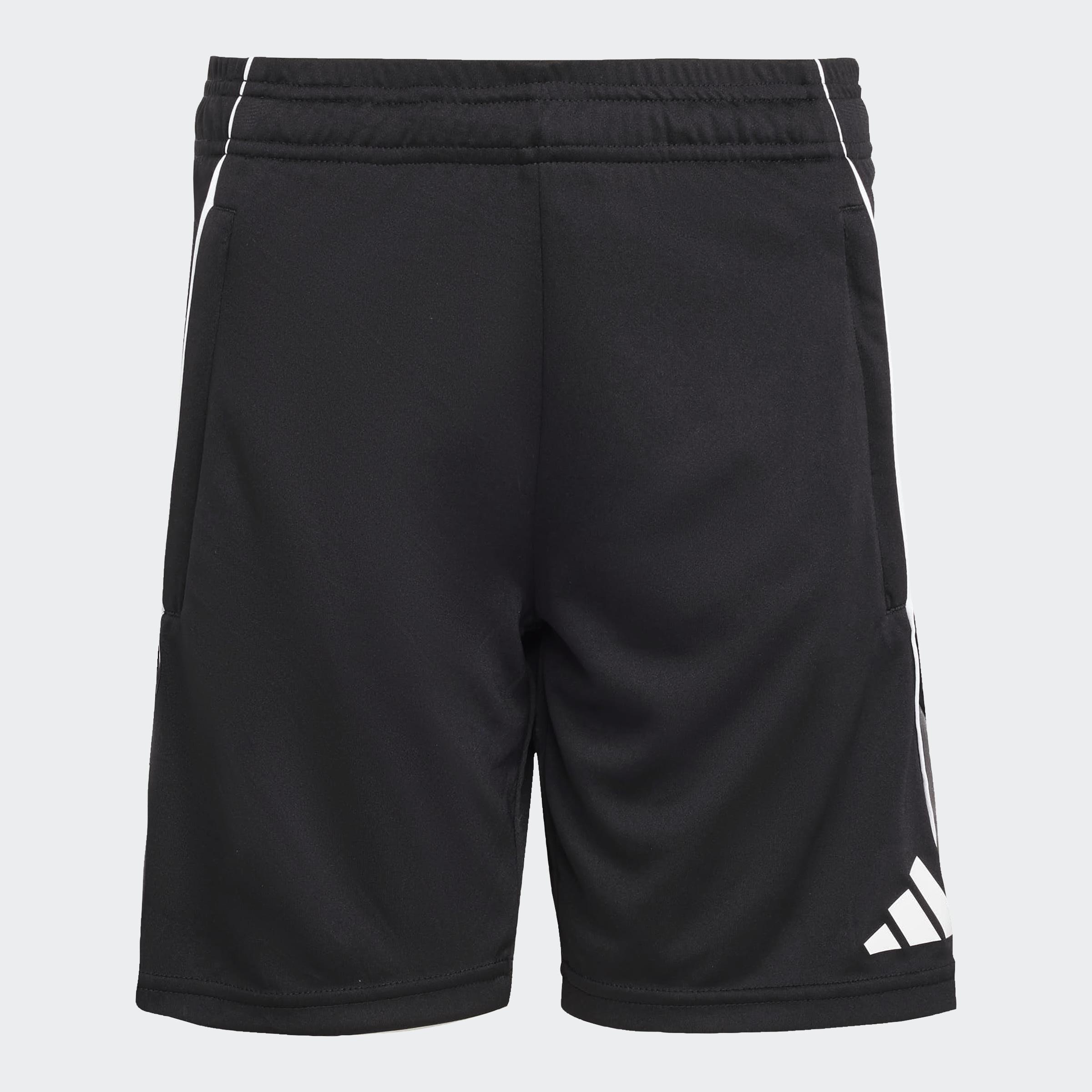 Unisex Kids Tiro 25 Competition Training Shorts, Black, , large image number 1