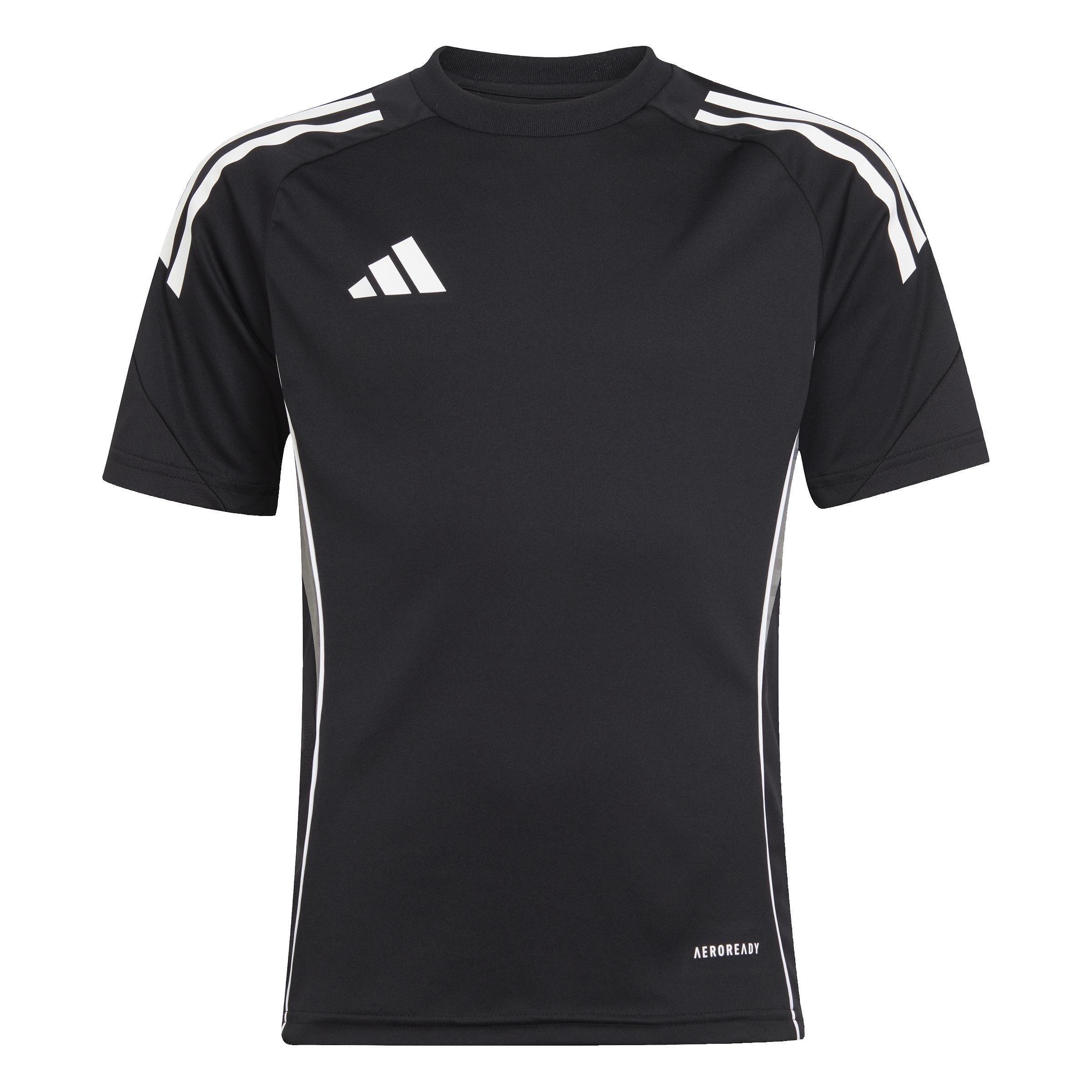 Unisex Kids Tiro 25 Competition Training Jersey, Black, , large image number 1