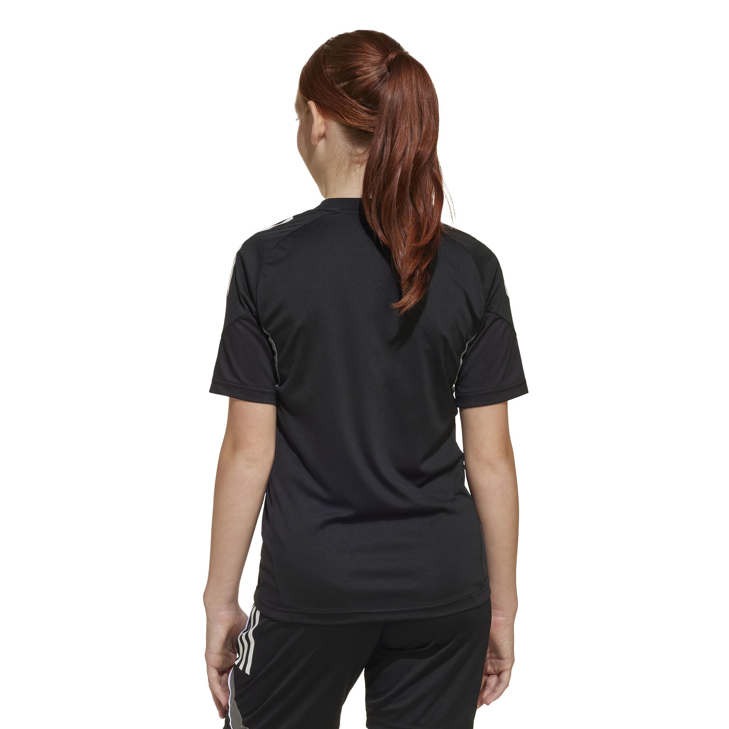 Unisex Kids Tiro 25 Competition Training Jersey, Black, , large image number 2
