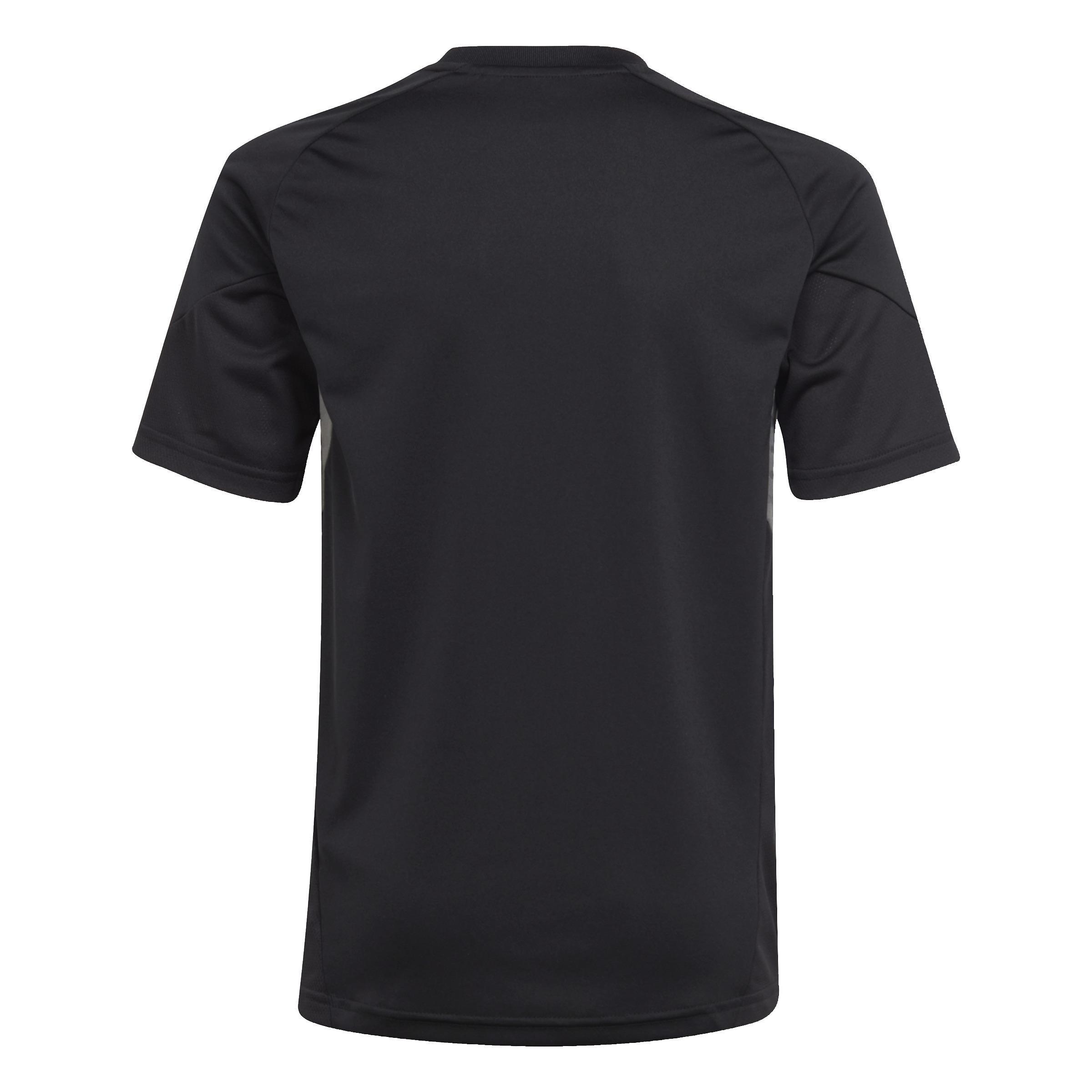 Unisex Kids Tiro 25 Competition Training Jersey, Black, , large image number 3