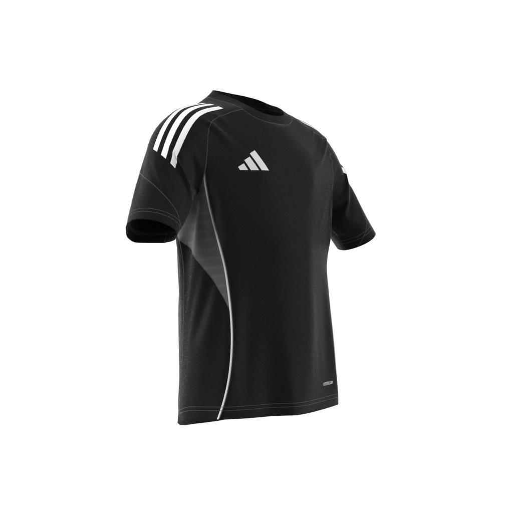 Unisex Kids Tiro 25 Competition Training Jersey, Black, , large image number 12