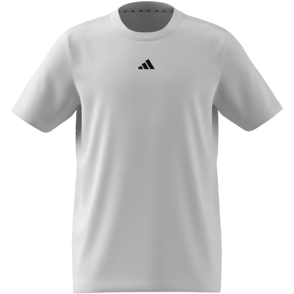 Unisex Train Essentials Logo Regular Fit T-Shirt, White, A701_ONE, large image number 6