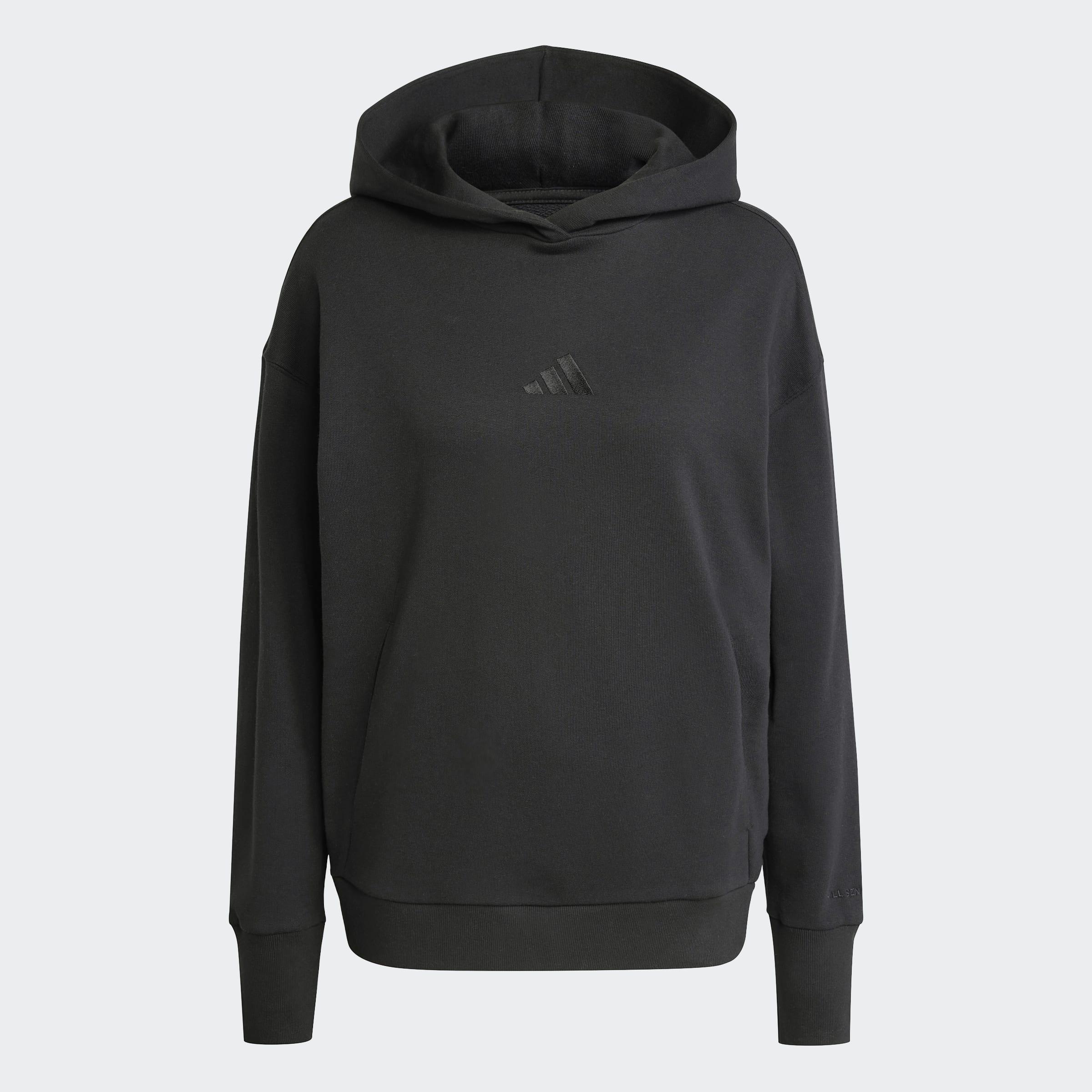 ALL SZN French Terry Loose Hoodie, Black, A701_ONE, large image number 1