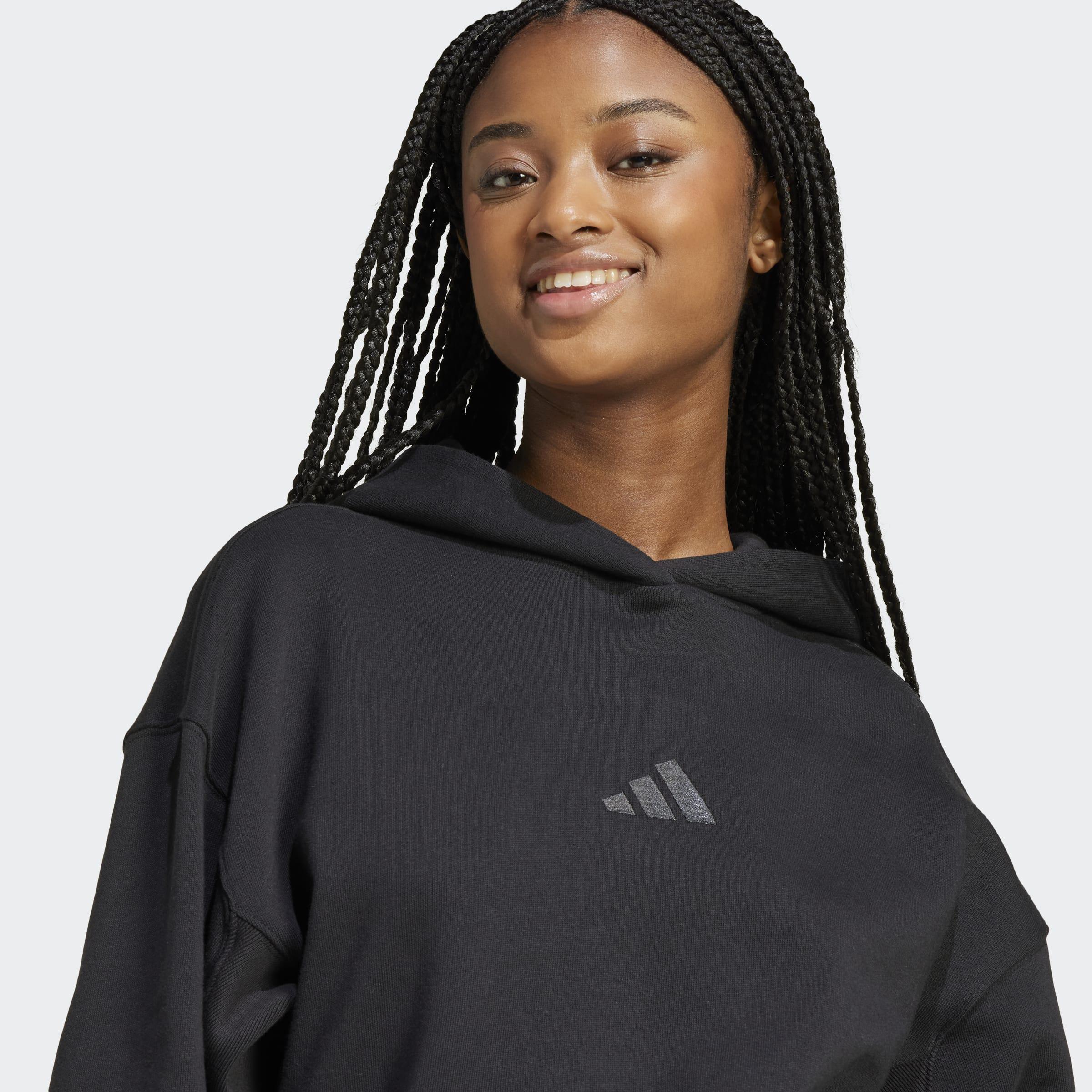 ALL SZN French Terry Loose Hoodie, Black, A701_ONE, large image number 3