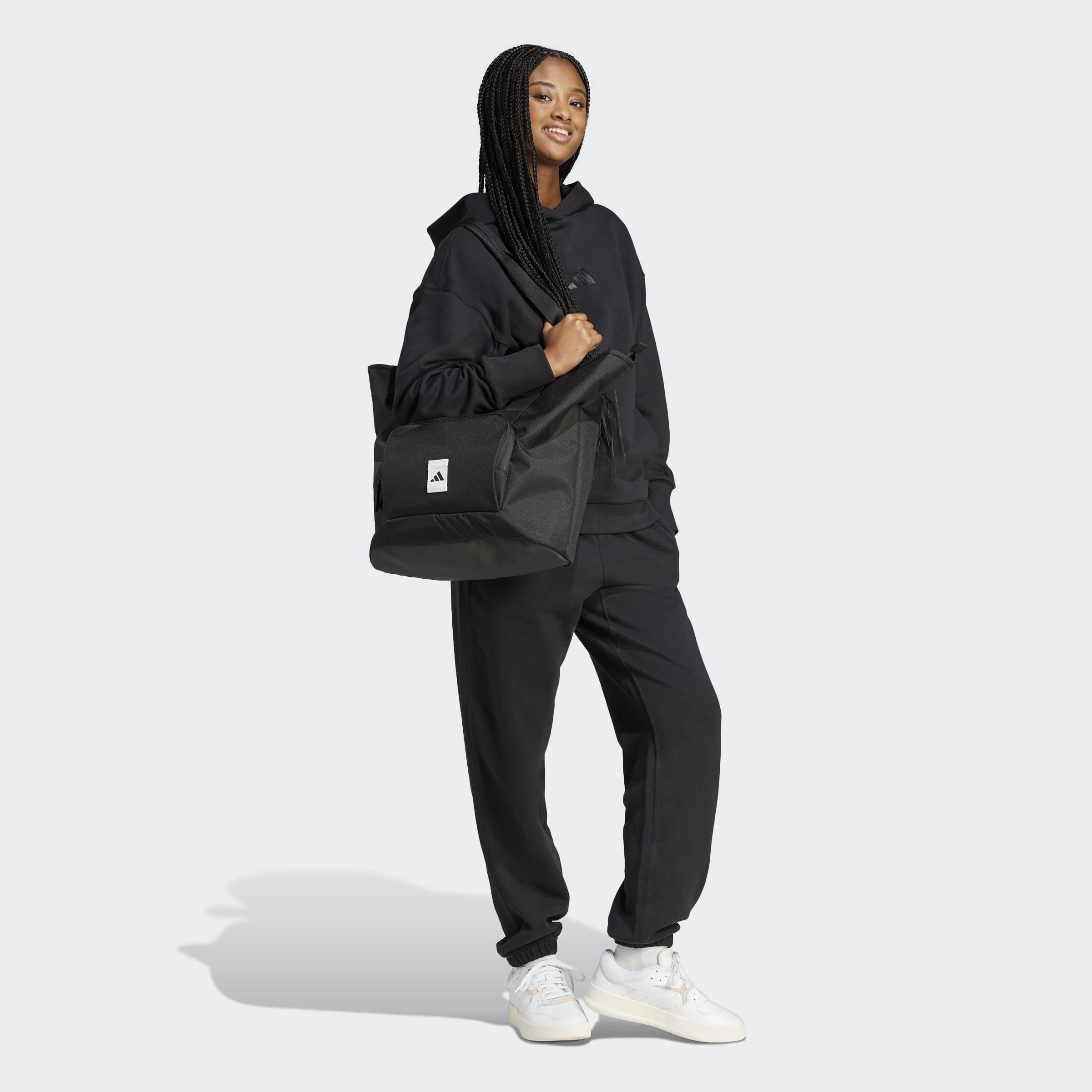 ALL SZN French Terry Loose Hoodie, Black, A701_ONE, large image number 7