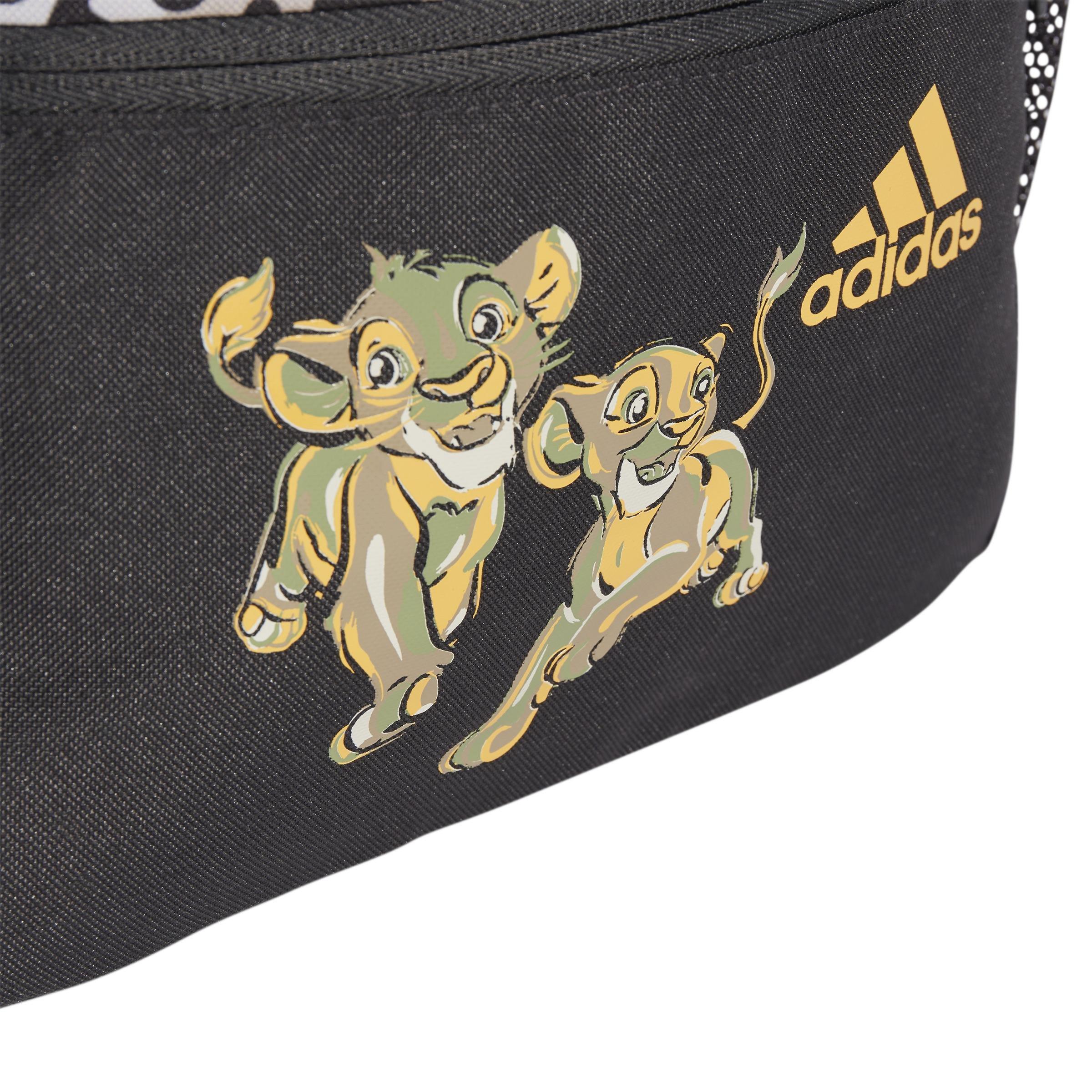 Kids Unisex adidas Disney Lion King Backpack, Grey, , large image number 4