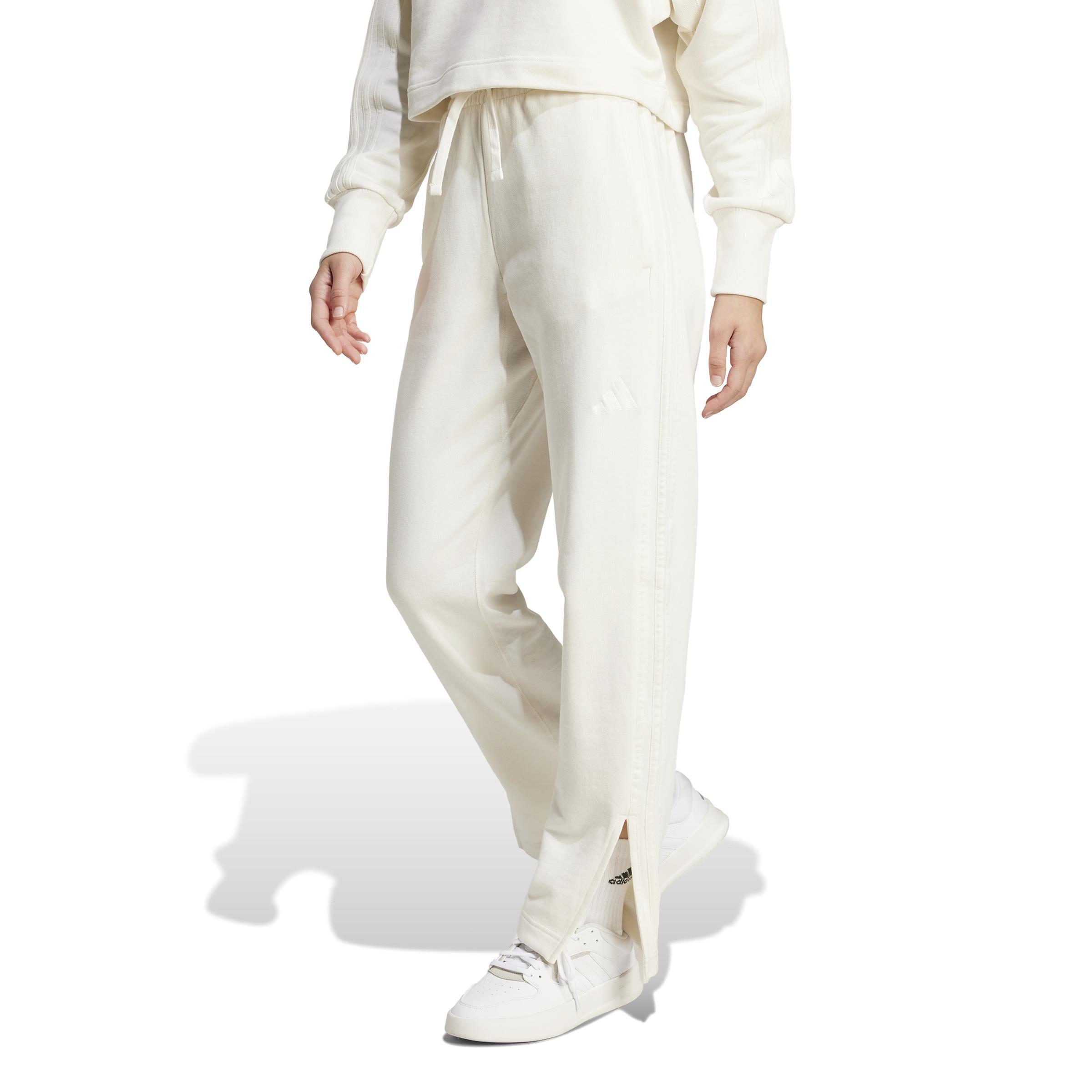 ALL SZN French Terry 3-Stripes Straight Leg Joggers, White, A701_ONE, large image number 9