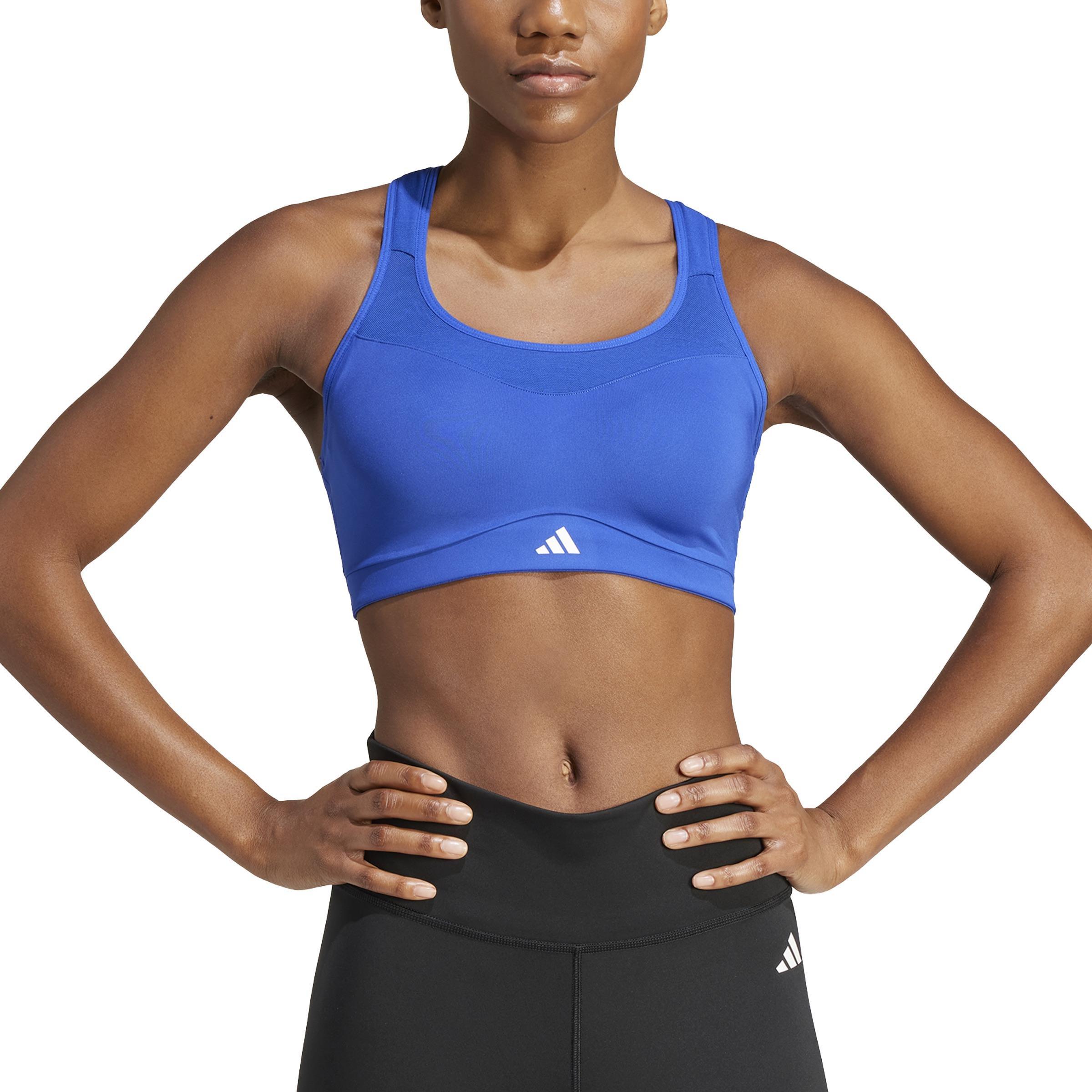 Tlrd Impact Training High-Support Bra, Blue, A701_ONE, large image number 0