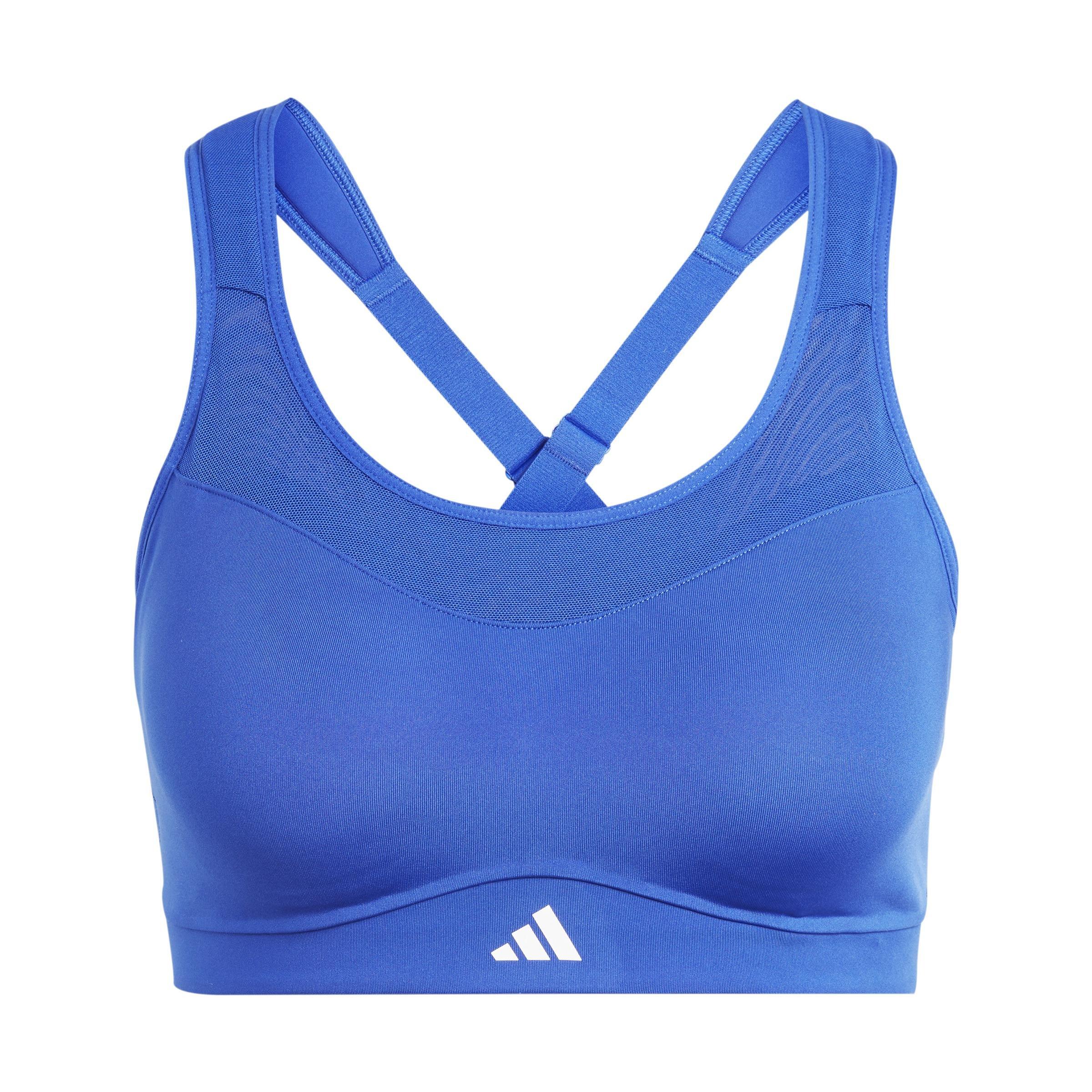 Tlrd Impact Training High-Support Bra, Blue, A701_ONE, large image number 2