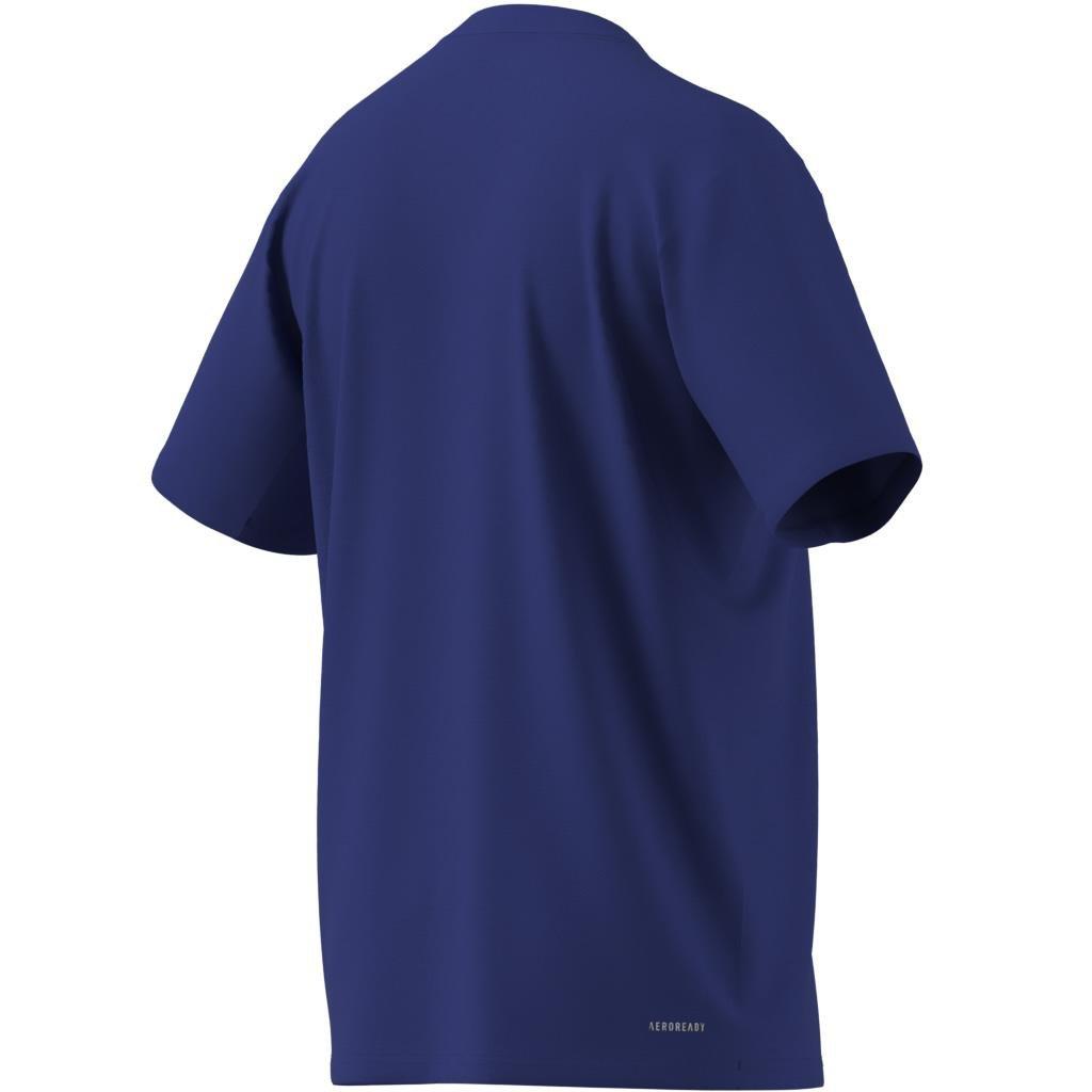 Train Essentials Training T-Shirt, Blue, A701_ONE, large image number 13