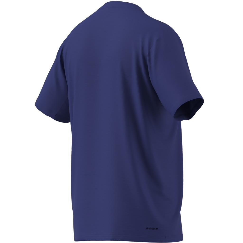 Train Essentials Stretch Training T-Shirt, Blue, A701_ONE, large image number 7