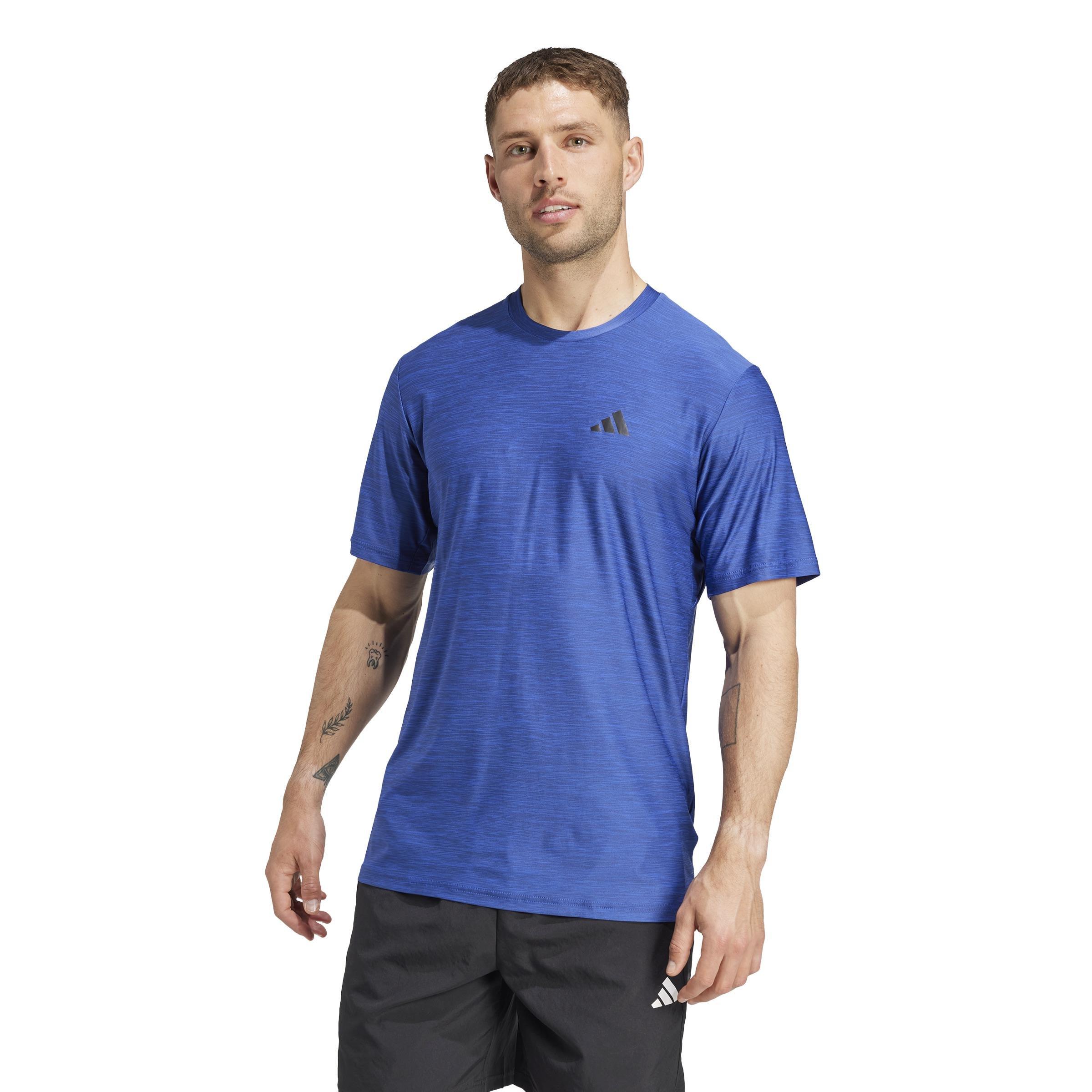 Train Essentials Stretch Training T-Shirt, Blue, A701_ONE, large image number 9