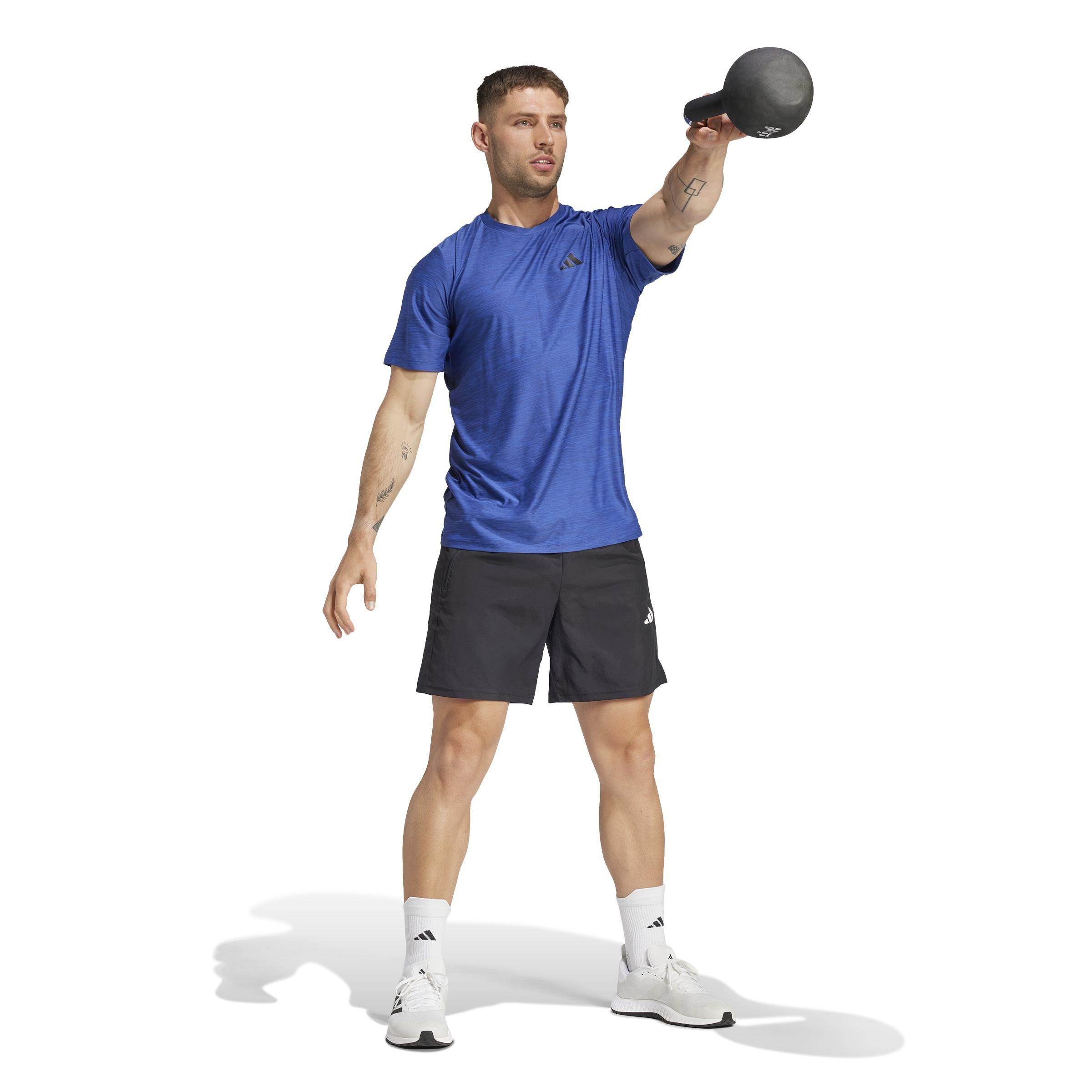 Train Essentials Stretch Training T-Shirt, Blue, , large image number 11