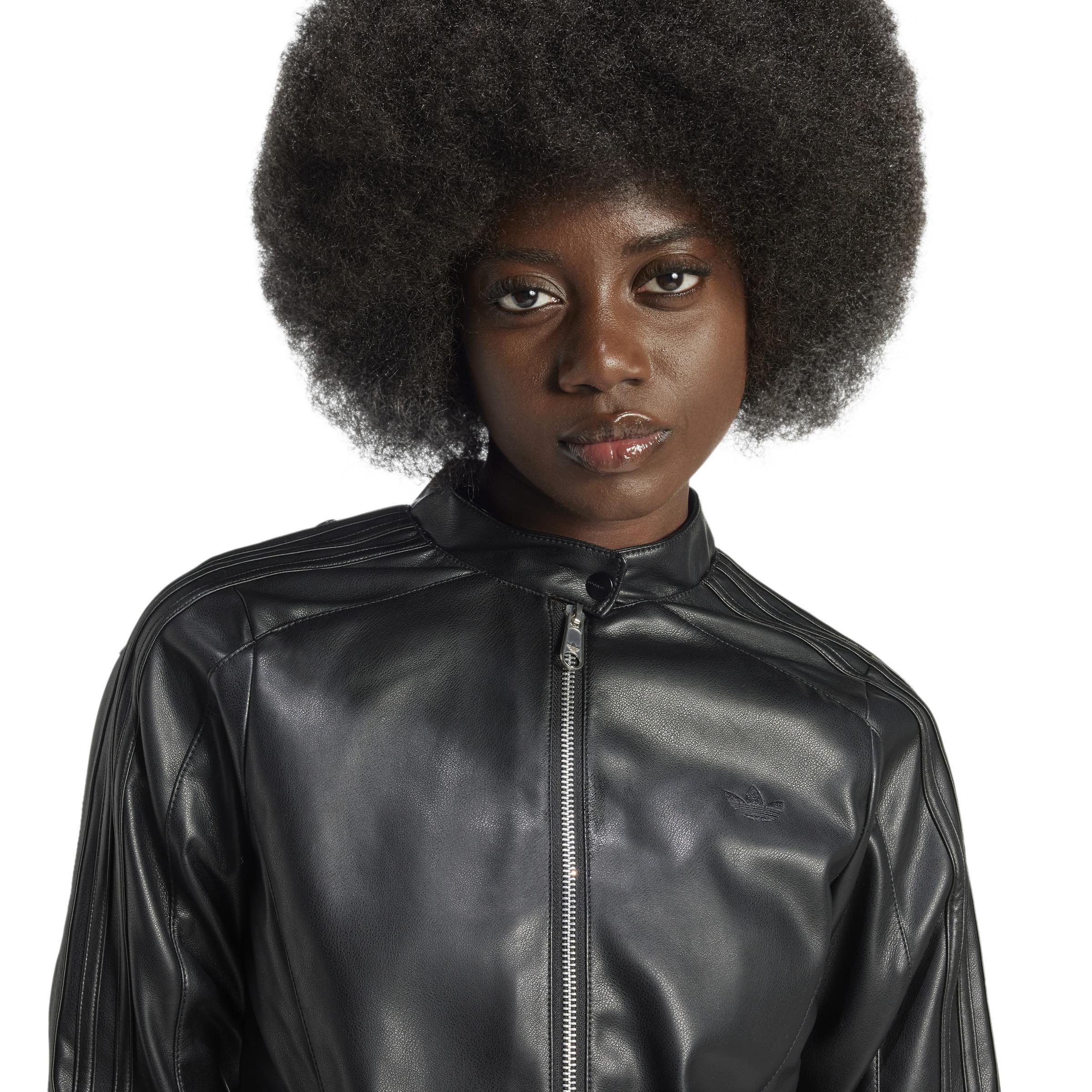 Premium Pleather Adibreak Track Top, Multicolour, A701_ONE, large image number 5