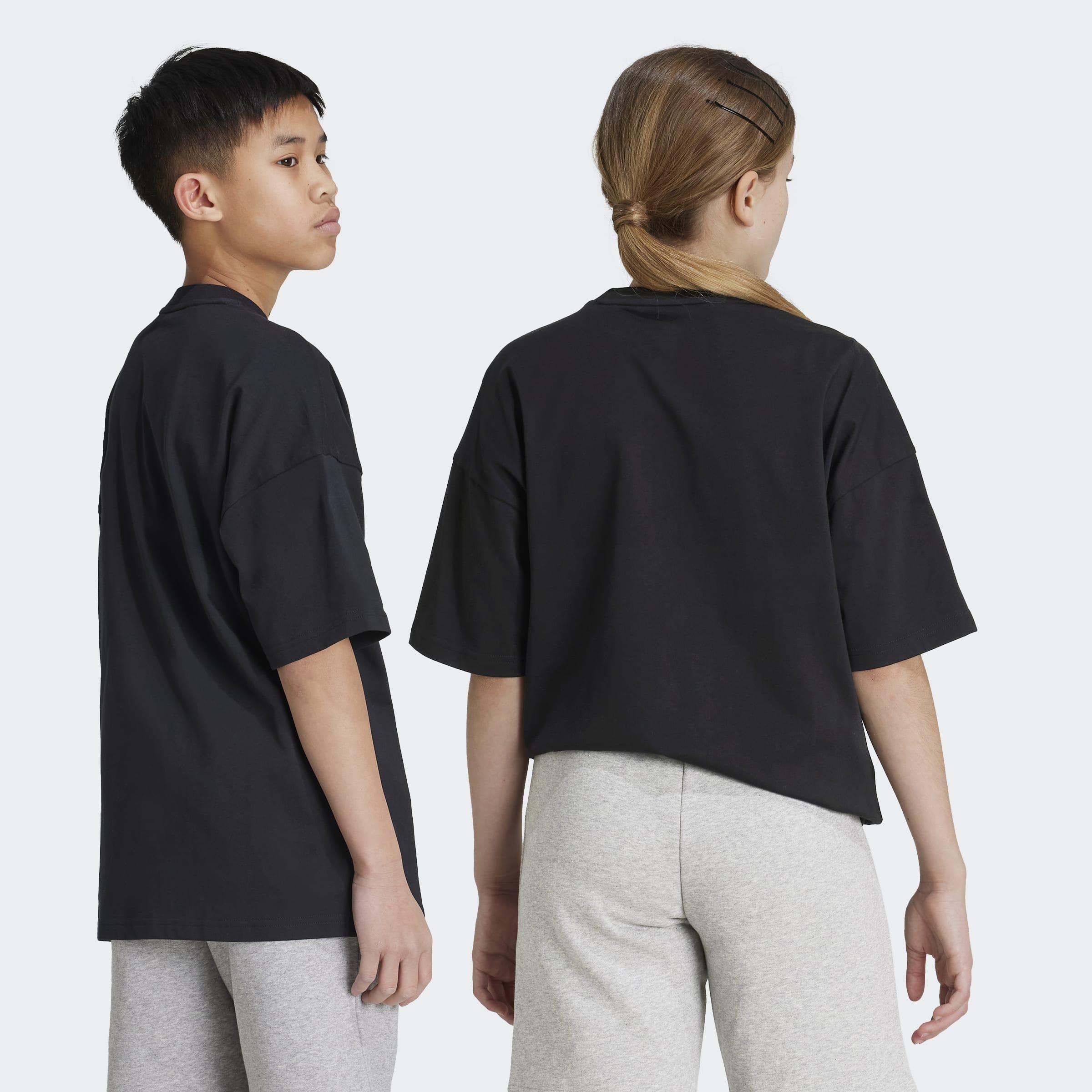 Kids Unisex T-Shirt, Black, A701_ONE, medium