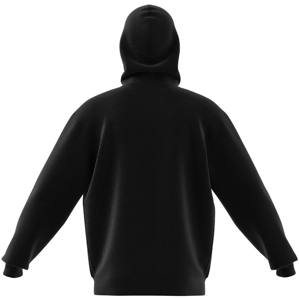 Brand Love Fleece Hoodie, Black, A701_ONE, large image number 12