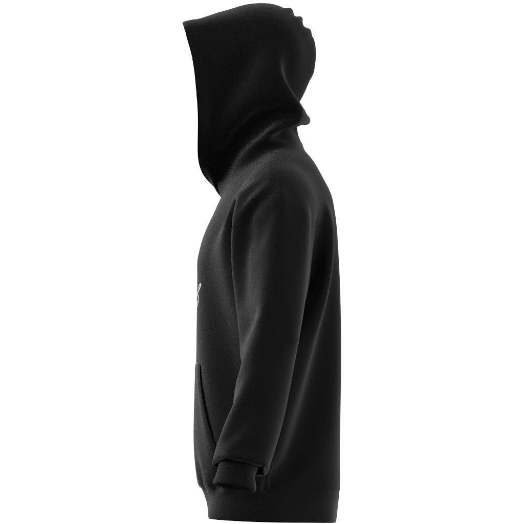 Brand Love Fleece Hoodie, Black, A701_ONE, large image number 14