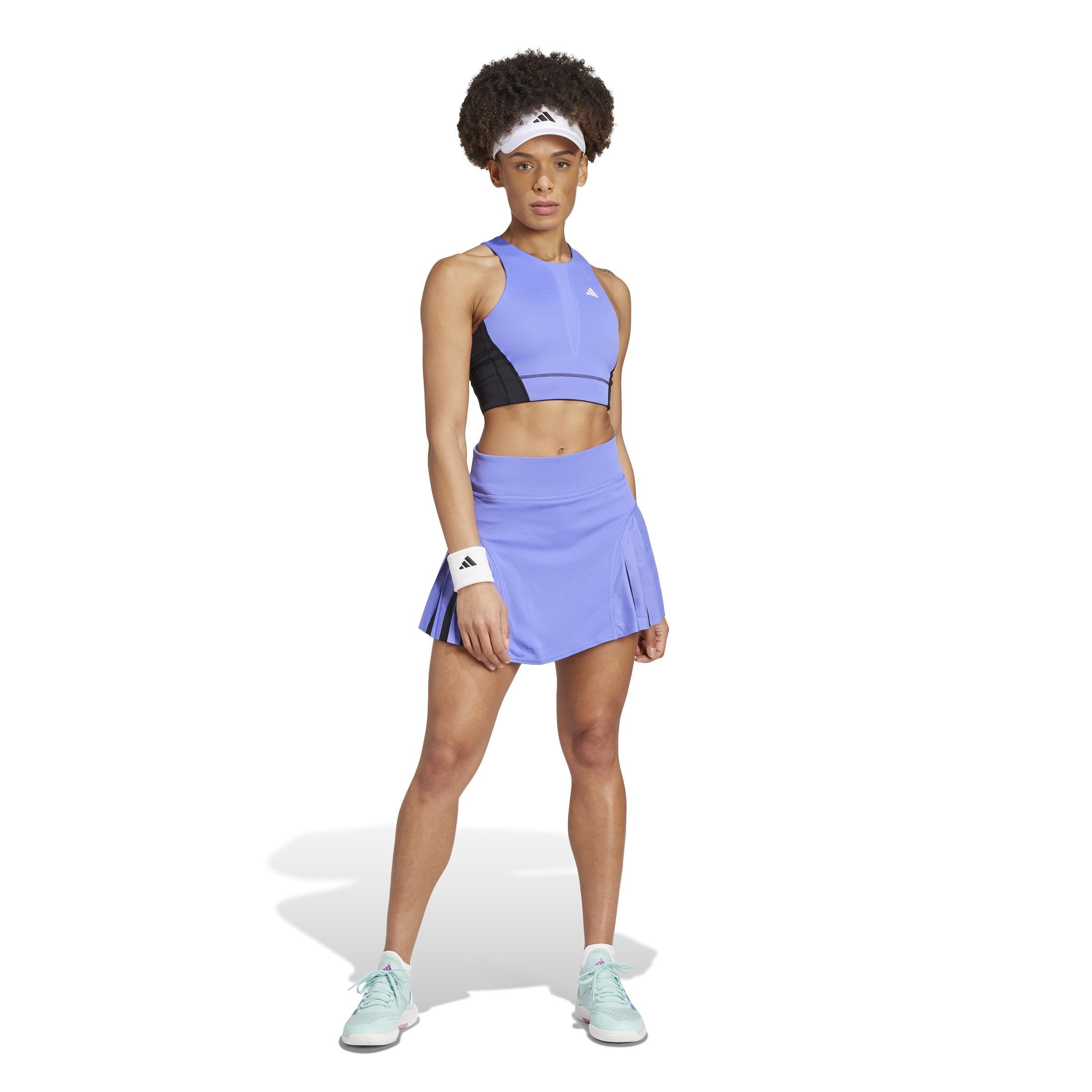 Tennis Pro HEAT.RDY Crop Top, Blue, A701_ONE, large image number 8