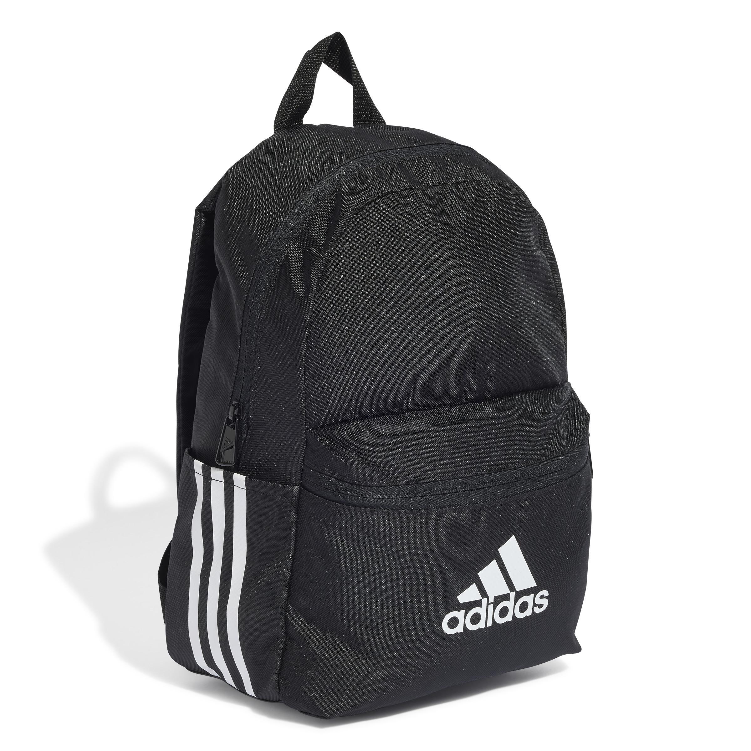Unisex Kids Badge of Sport Backpack, Black, , large image number 0