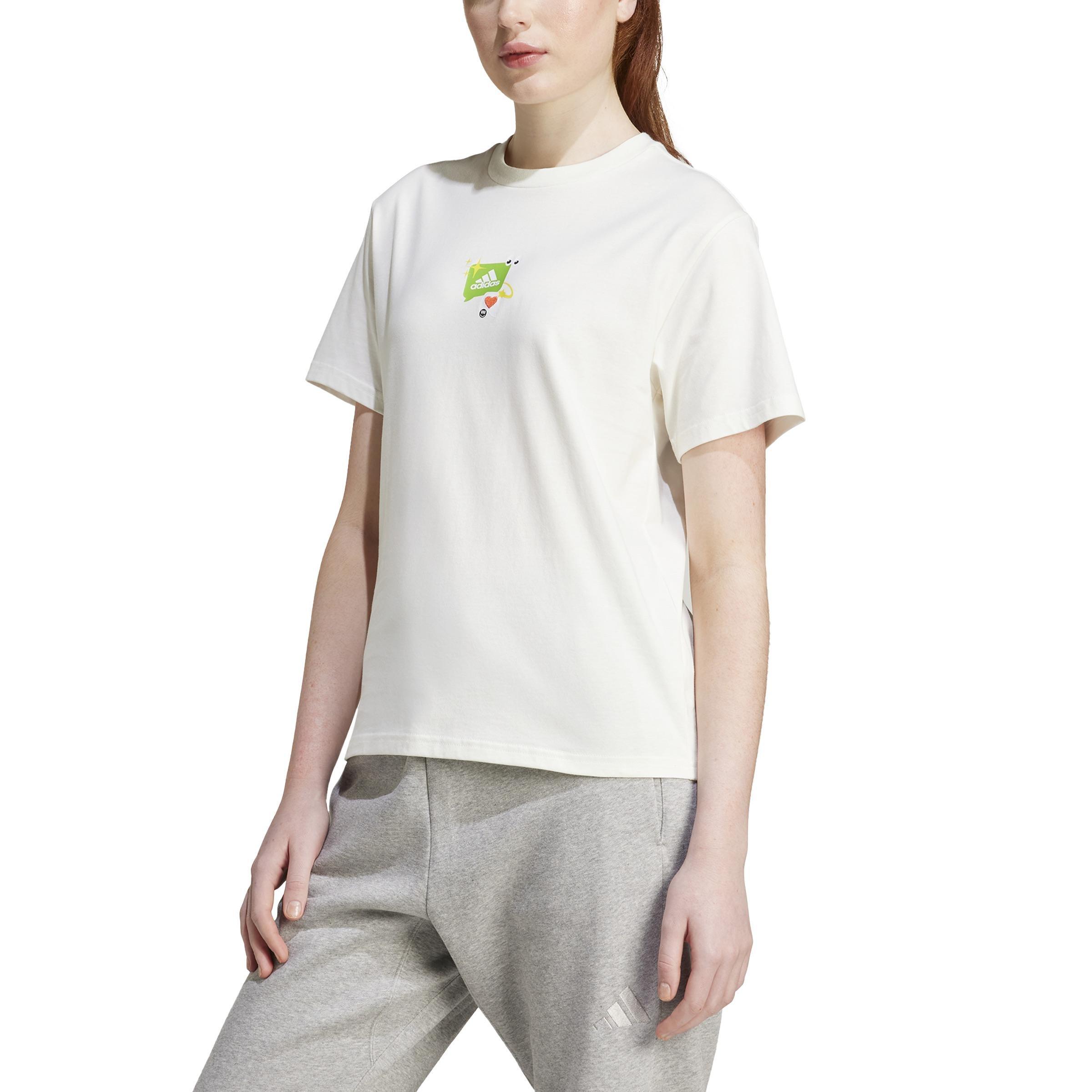 Remoji Graphic T-Shirt, White, A701_ONE, large image number 1