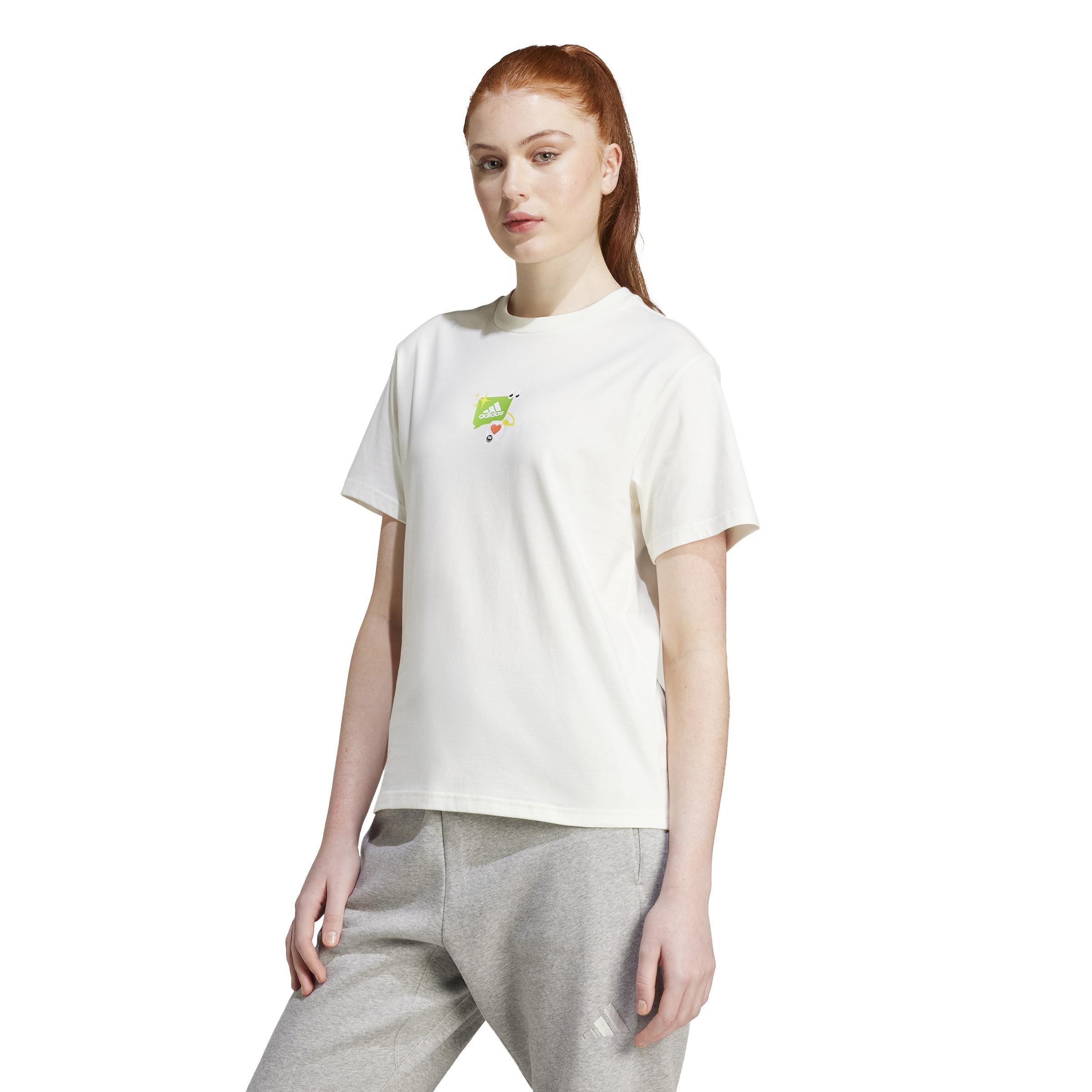 Remoji Graphic T-Shirt, White, A701_ONE, large image number 10