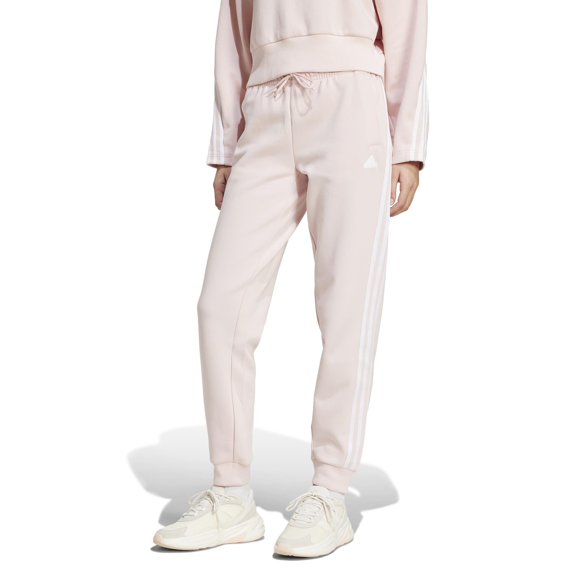 Future Icons 3-Stripes Regular Joggers, Pink, A701_ONE, large image number 0