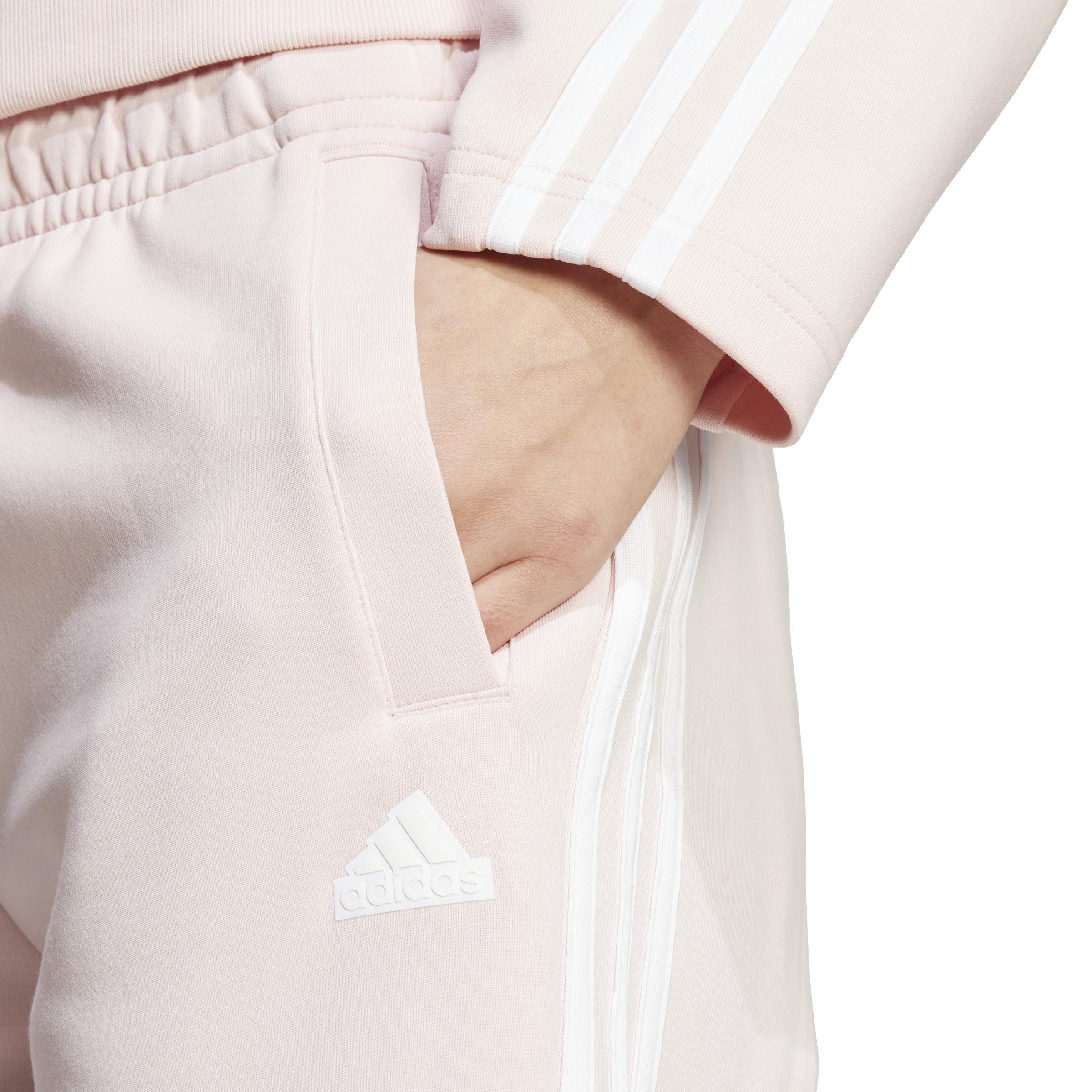 Future Icons 3-Stripes Regular Joggers, Pink, A701_ONE, large image number 4