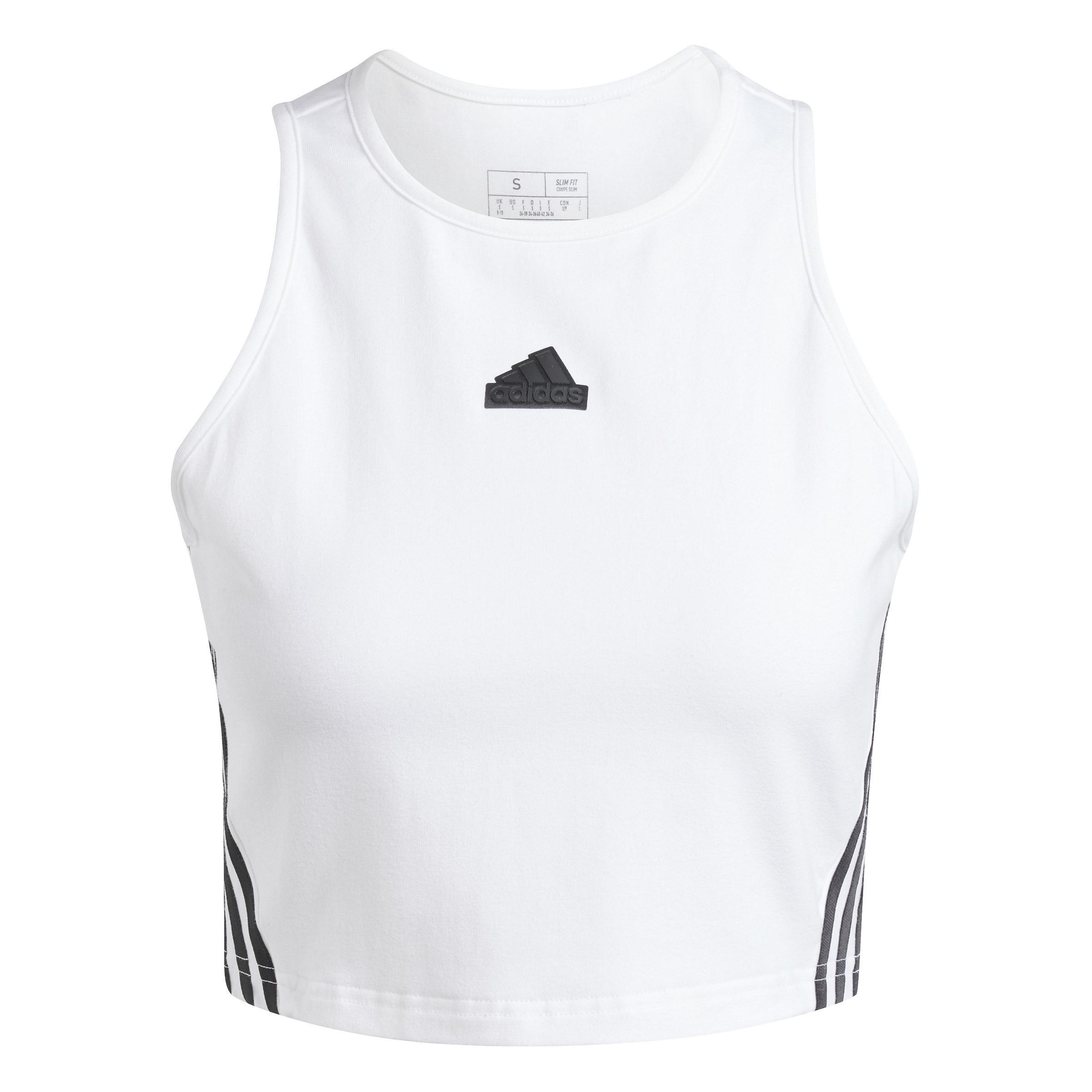 Future Icons 3-Stripes Tank Top, White, A701_ONE, large image number 1