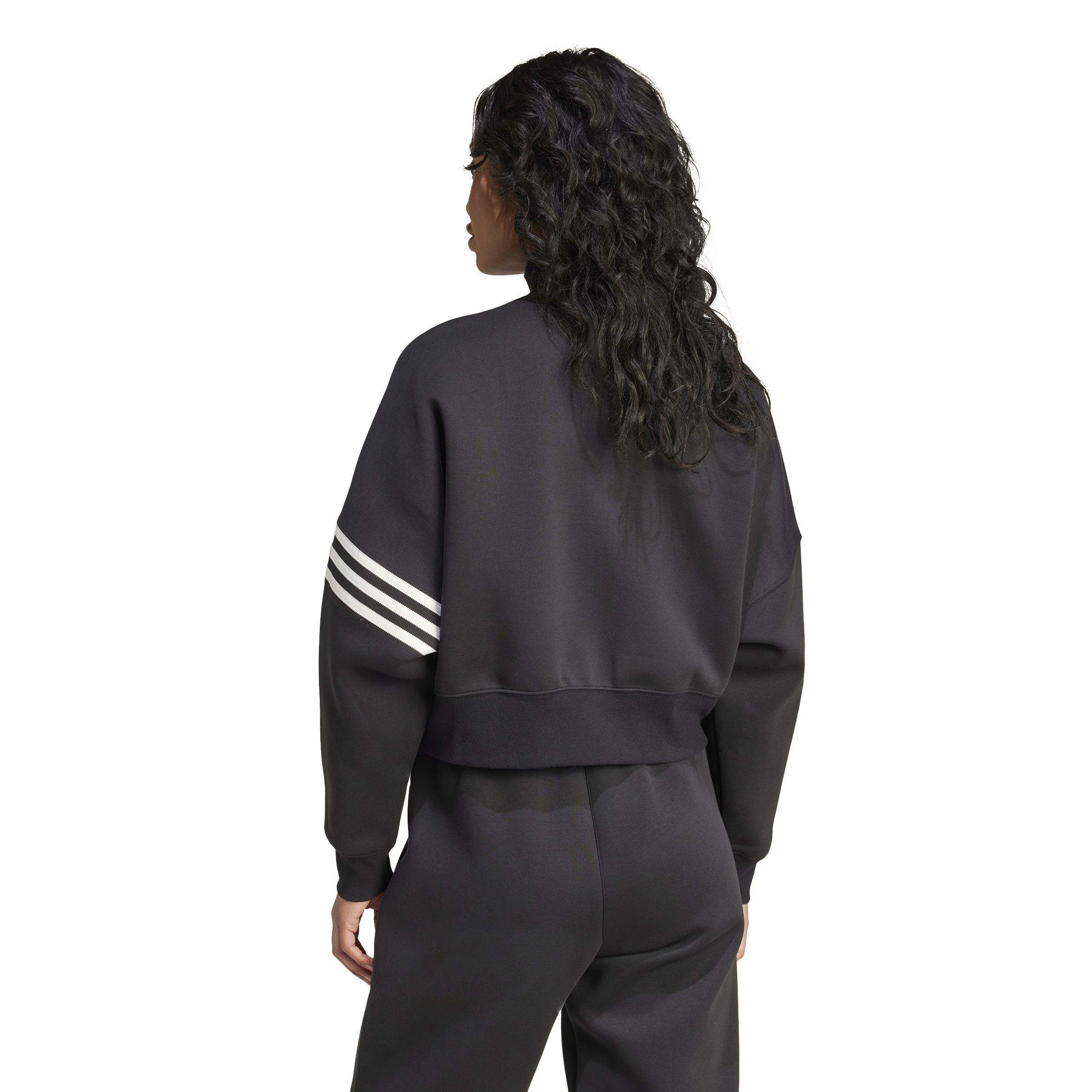 Women Neuclassics Track Top, Black, A701_ONE, large image number 2