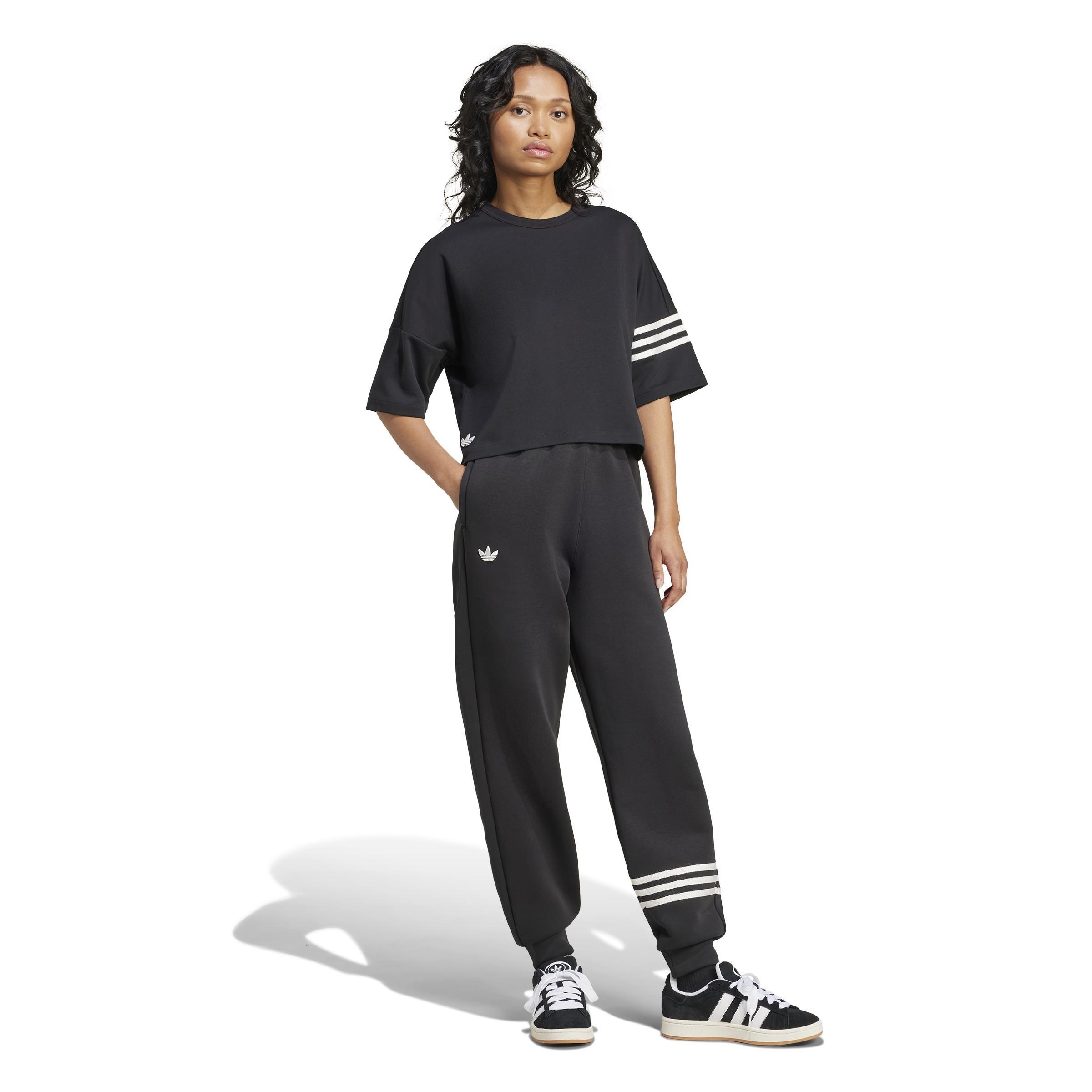 Women Neuclassics Sweat Tracksuit Bottoms, Black, A701_ONE, large image number 1